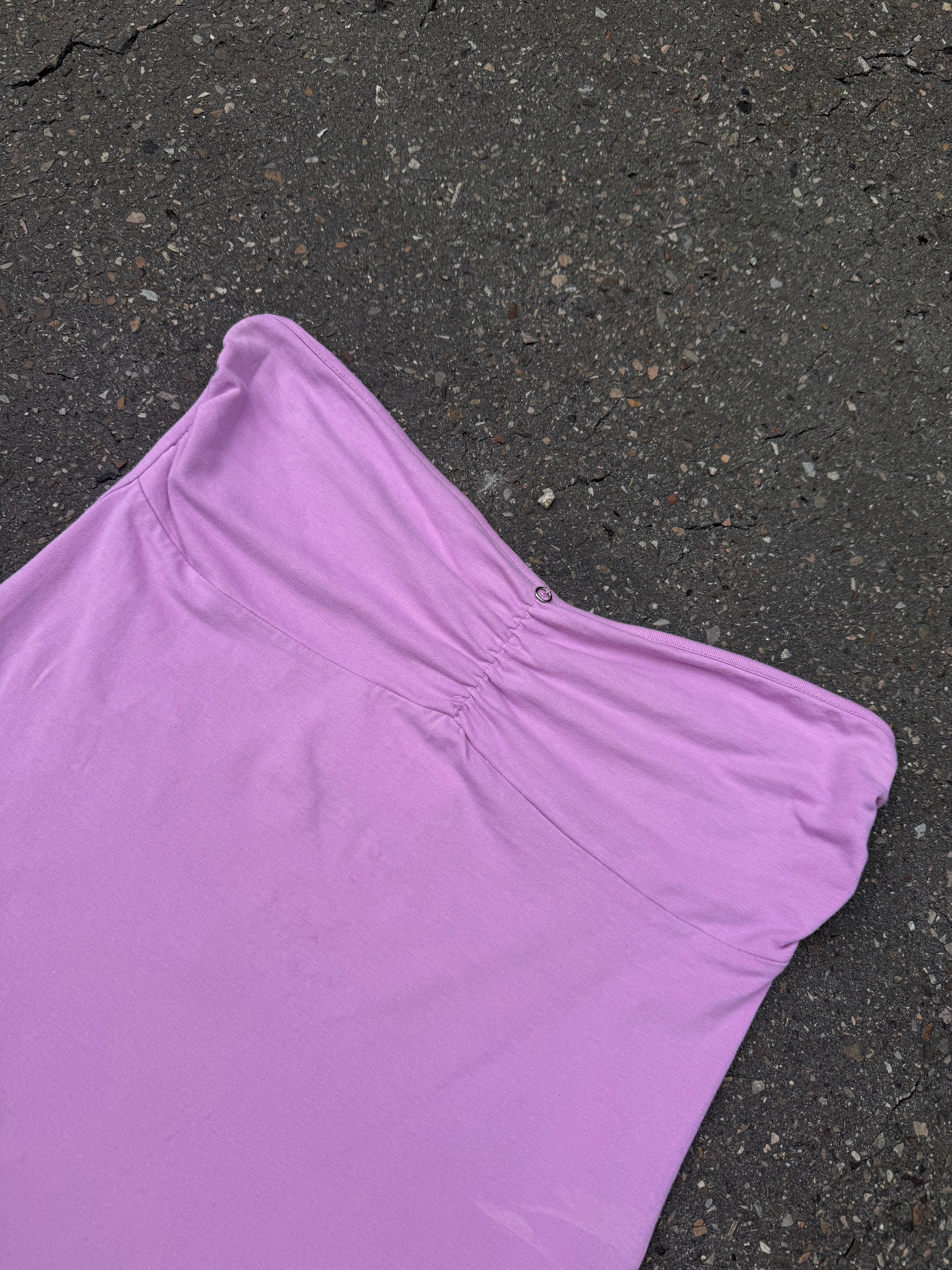 Vintage Pink Bandeau Top S/M