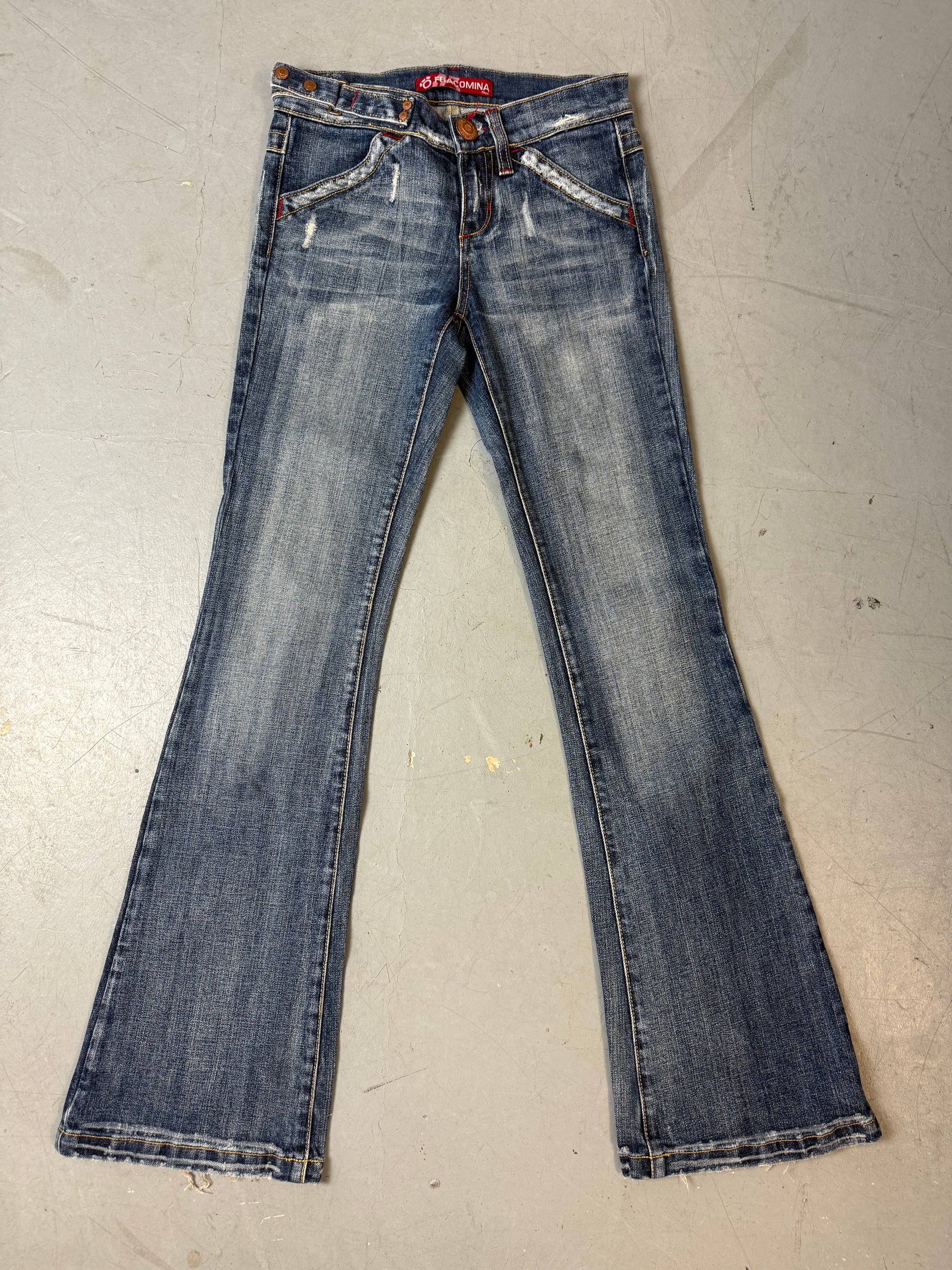 Vintage Fracomina Low Waist Bootcut Jeans XS