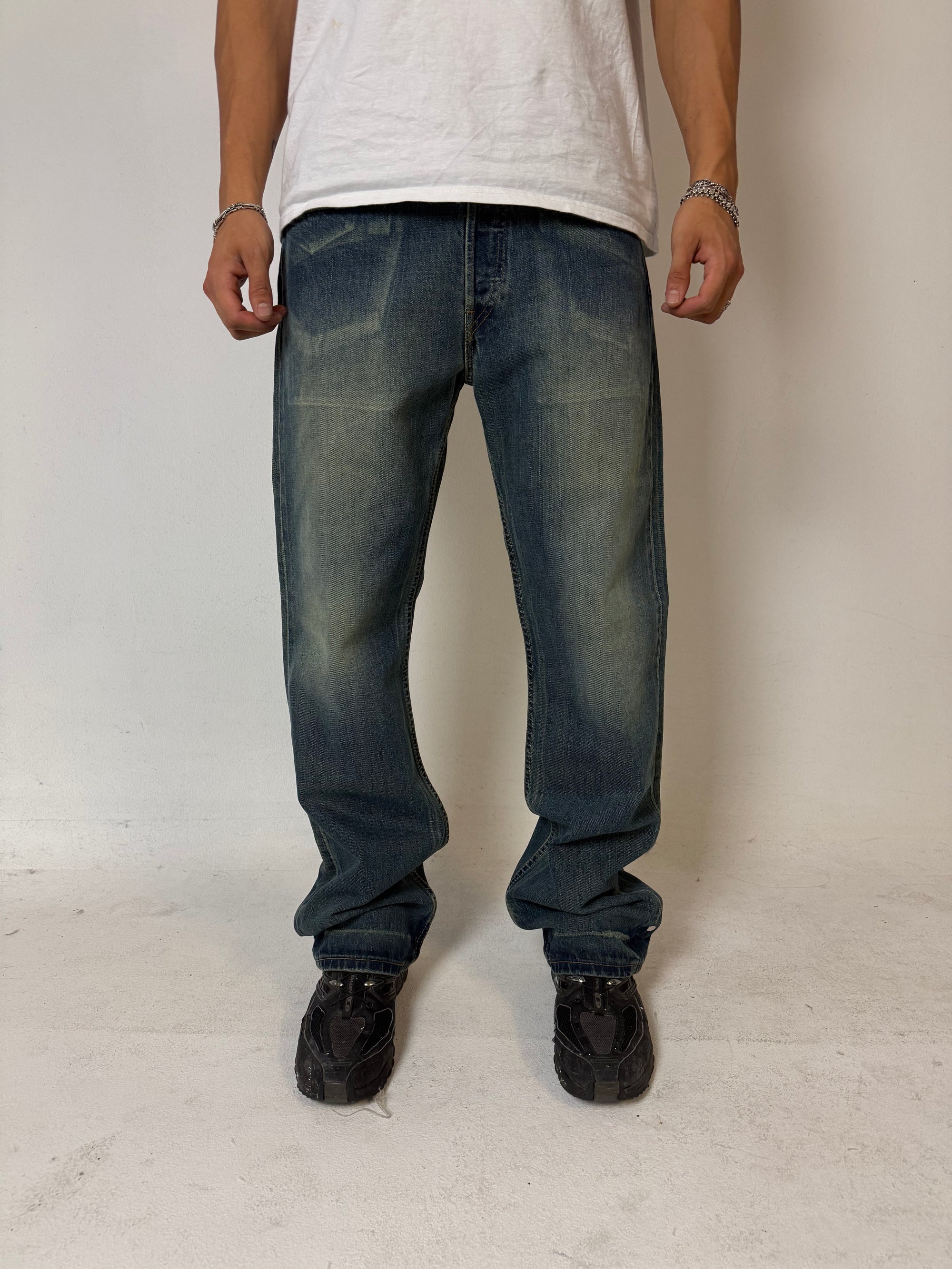 Vintage Levi’s Crazy Washed Denim S/M