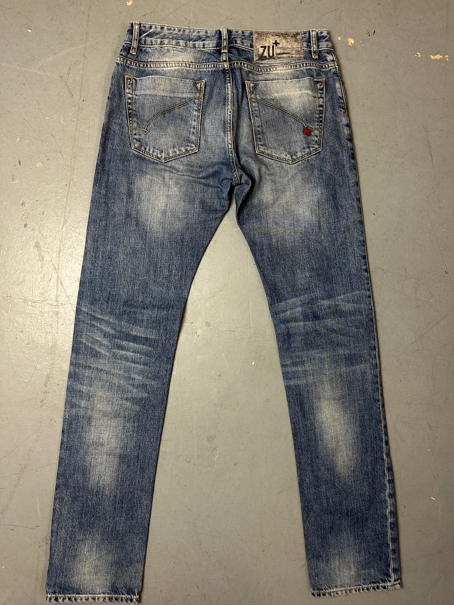 Vintage Zuelements Indigo Straight Leg Denim M