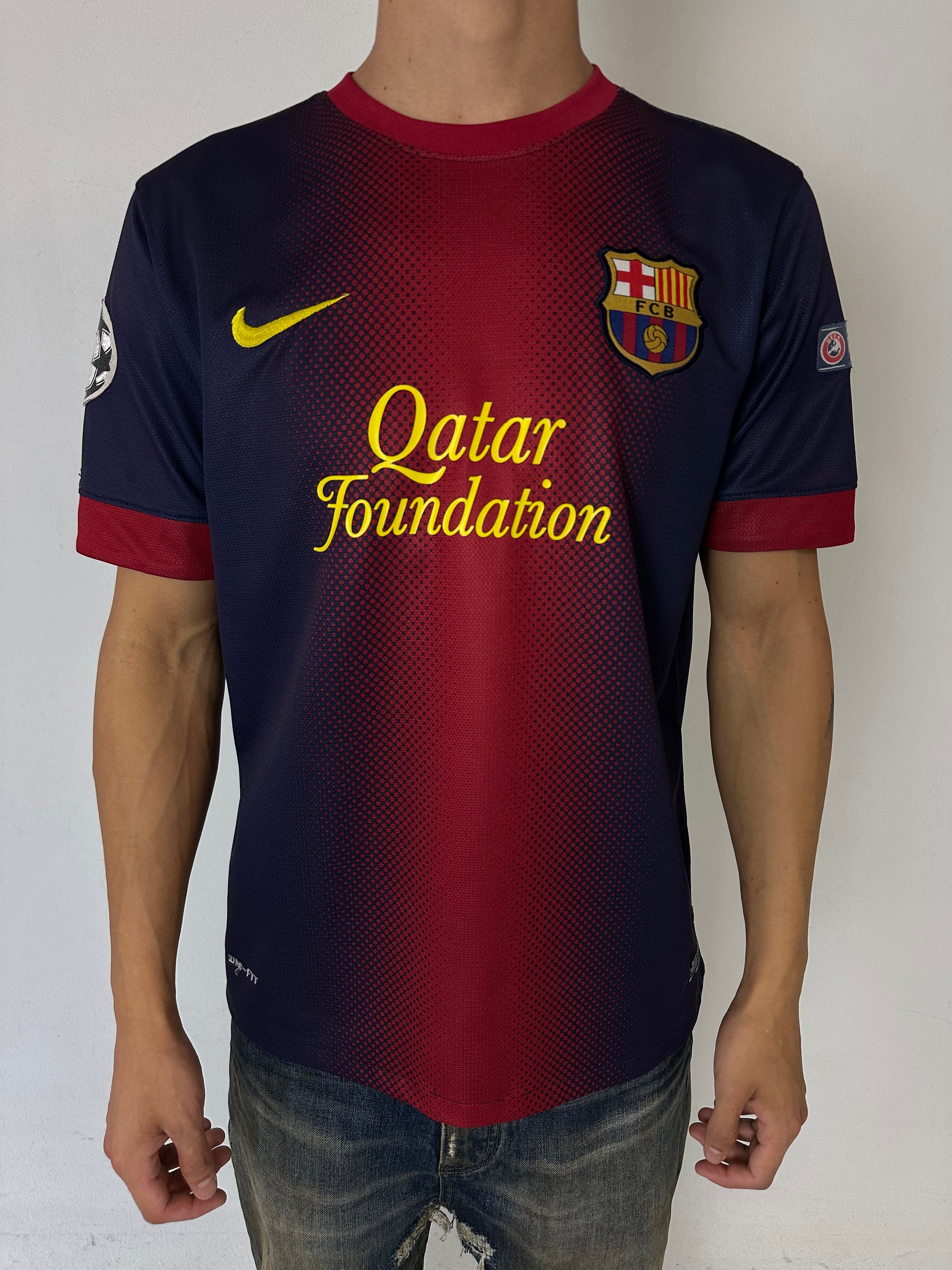 Vintage FCB Messi Jersey M/L