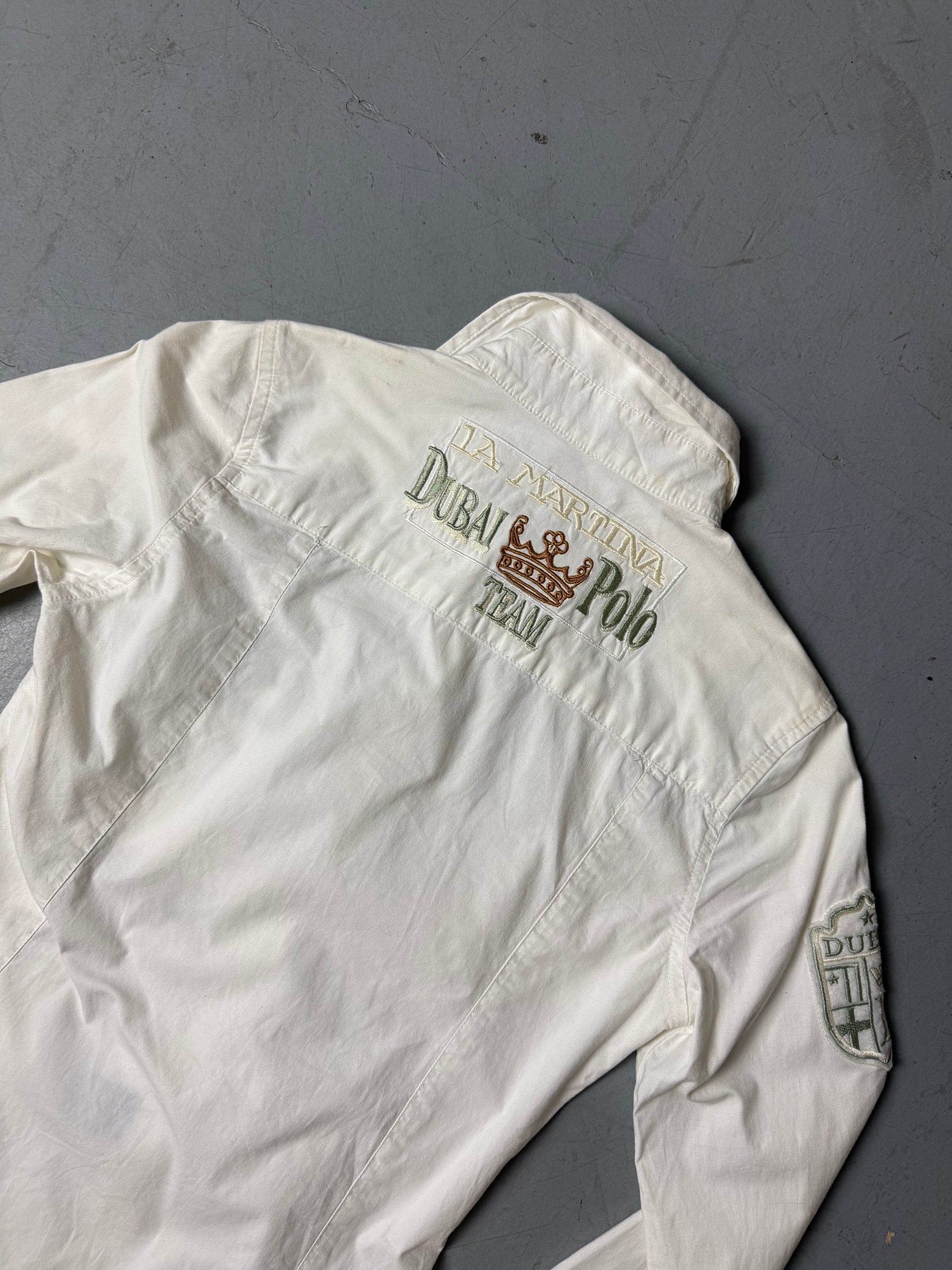 Vintage La Martina Dubai Polo Cup Button Up Shirt XS