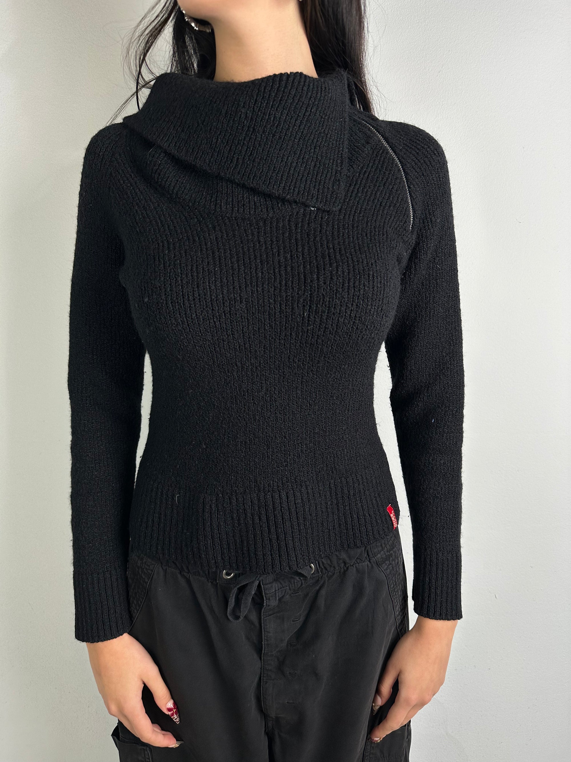 Vintage Miss Sixty Black Sweater S