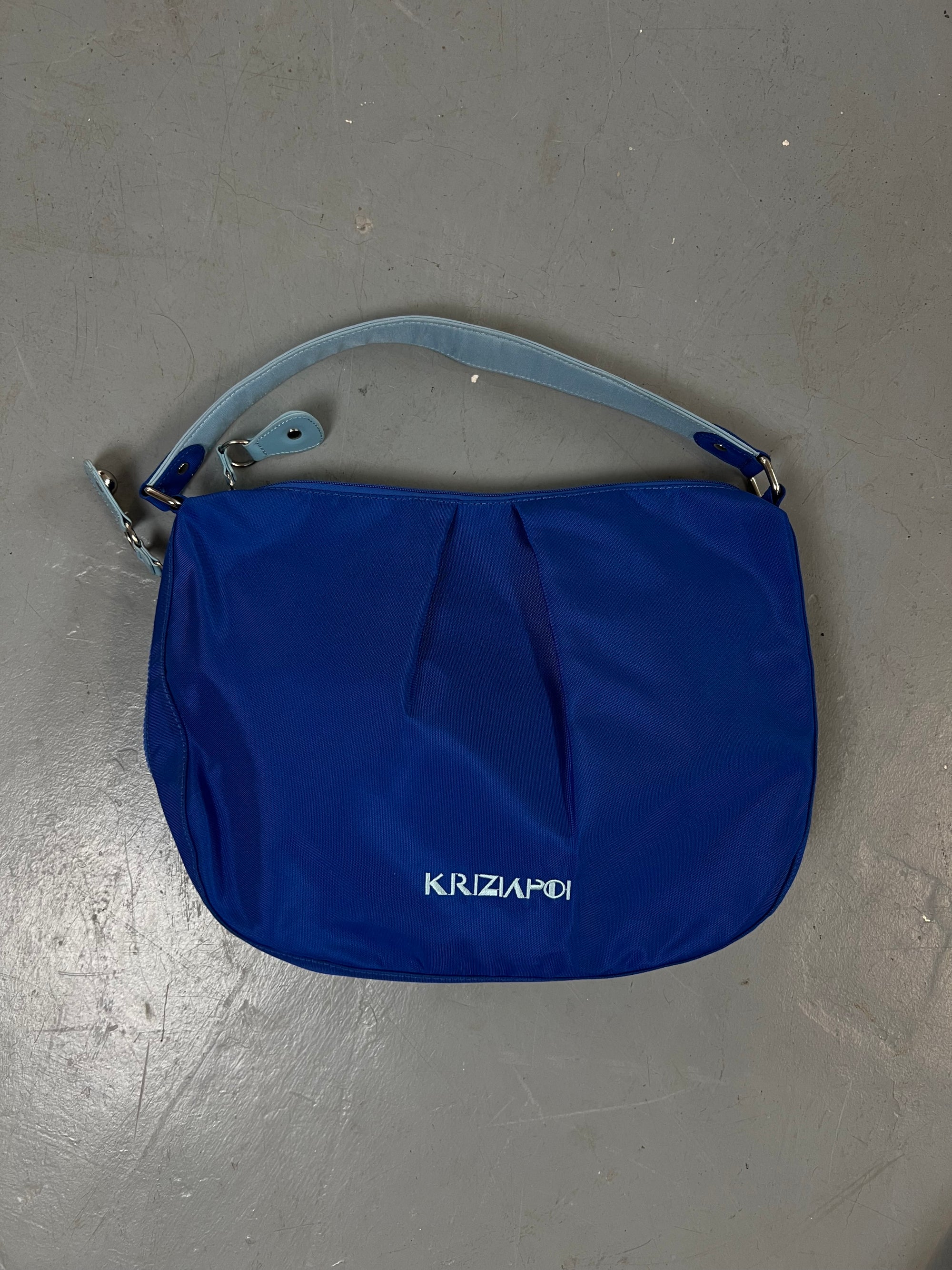 Vintage Blue Shoulder Bag