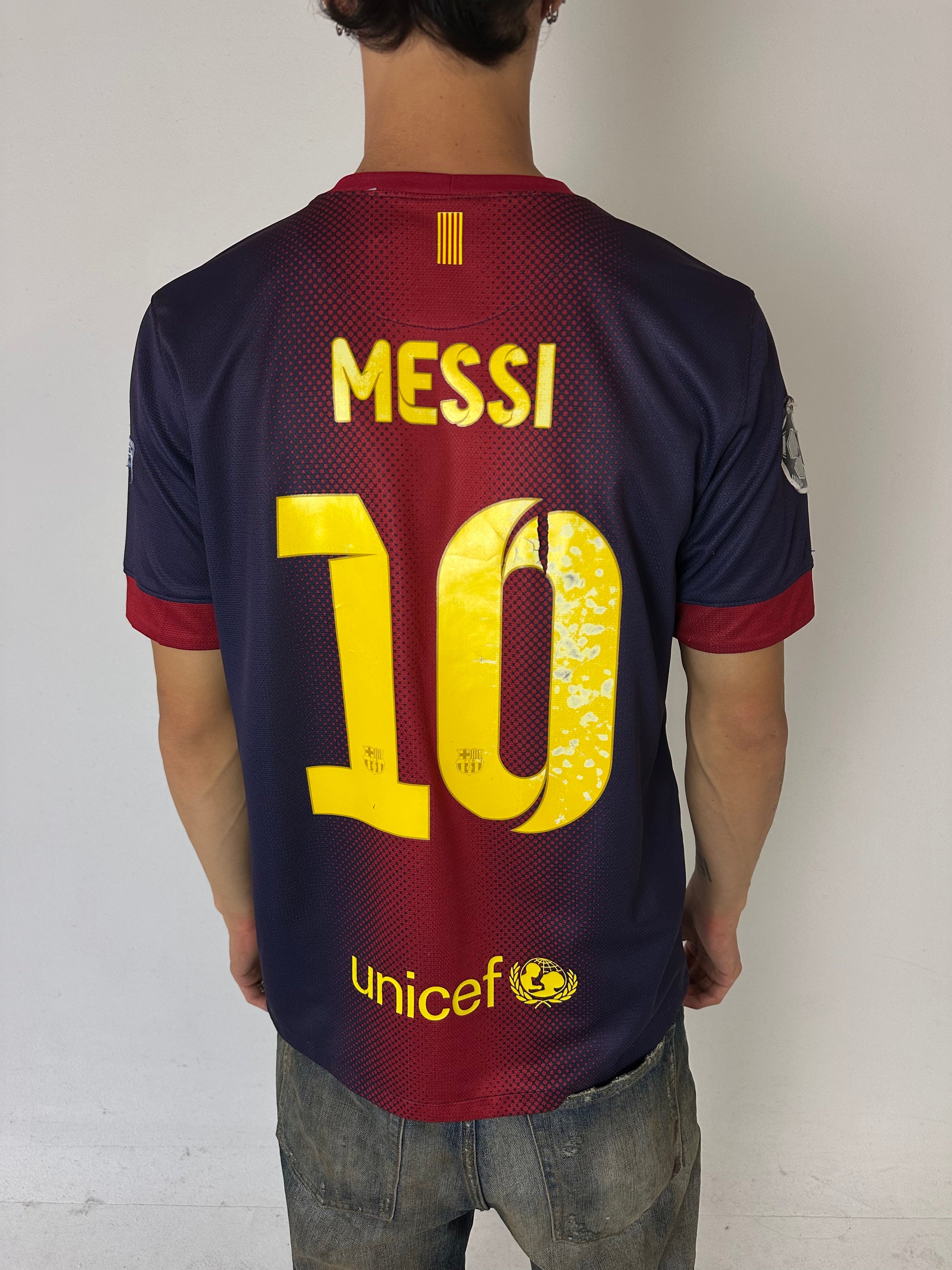 Vintage FCB Messi Jersey M/L