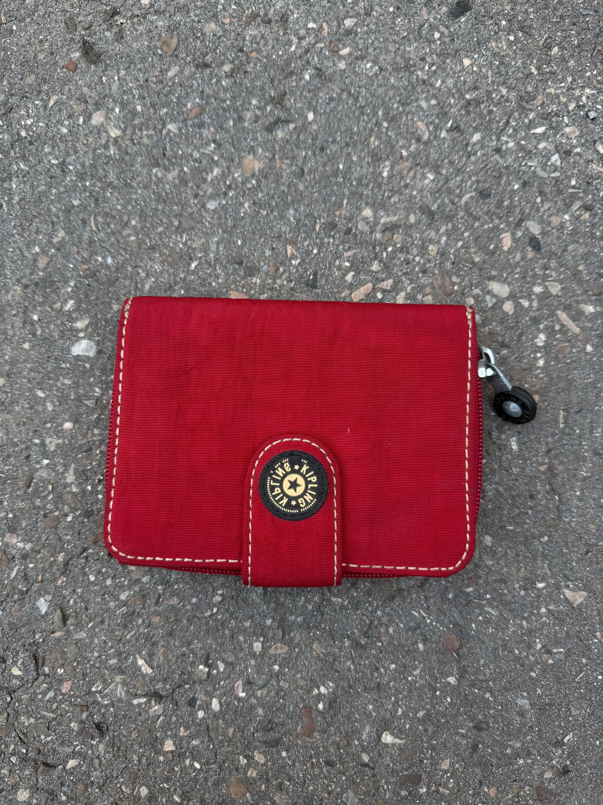 Vintage Kipling Red Wallet