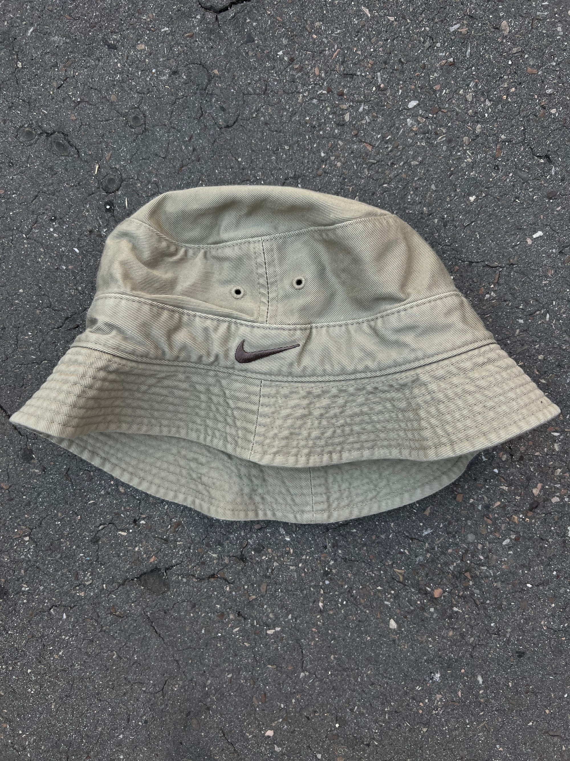 Vintage Nike Olive Green Bucket Hat