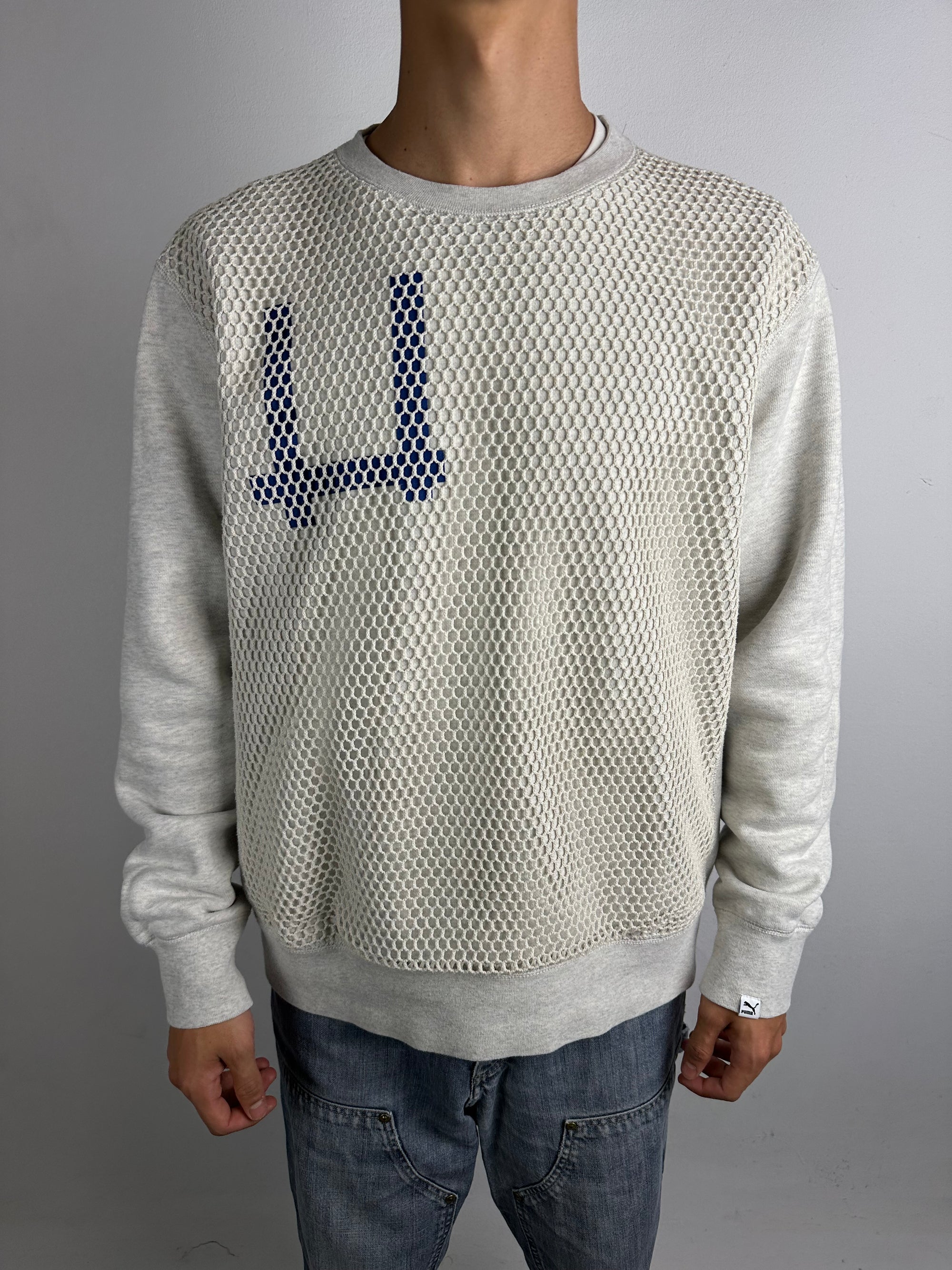 Vintage Grey Puma Sweater M/L