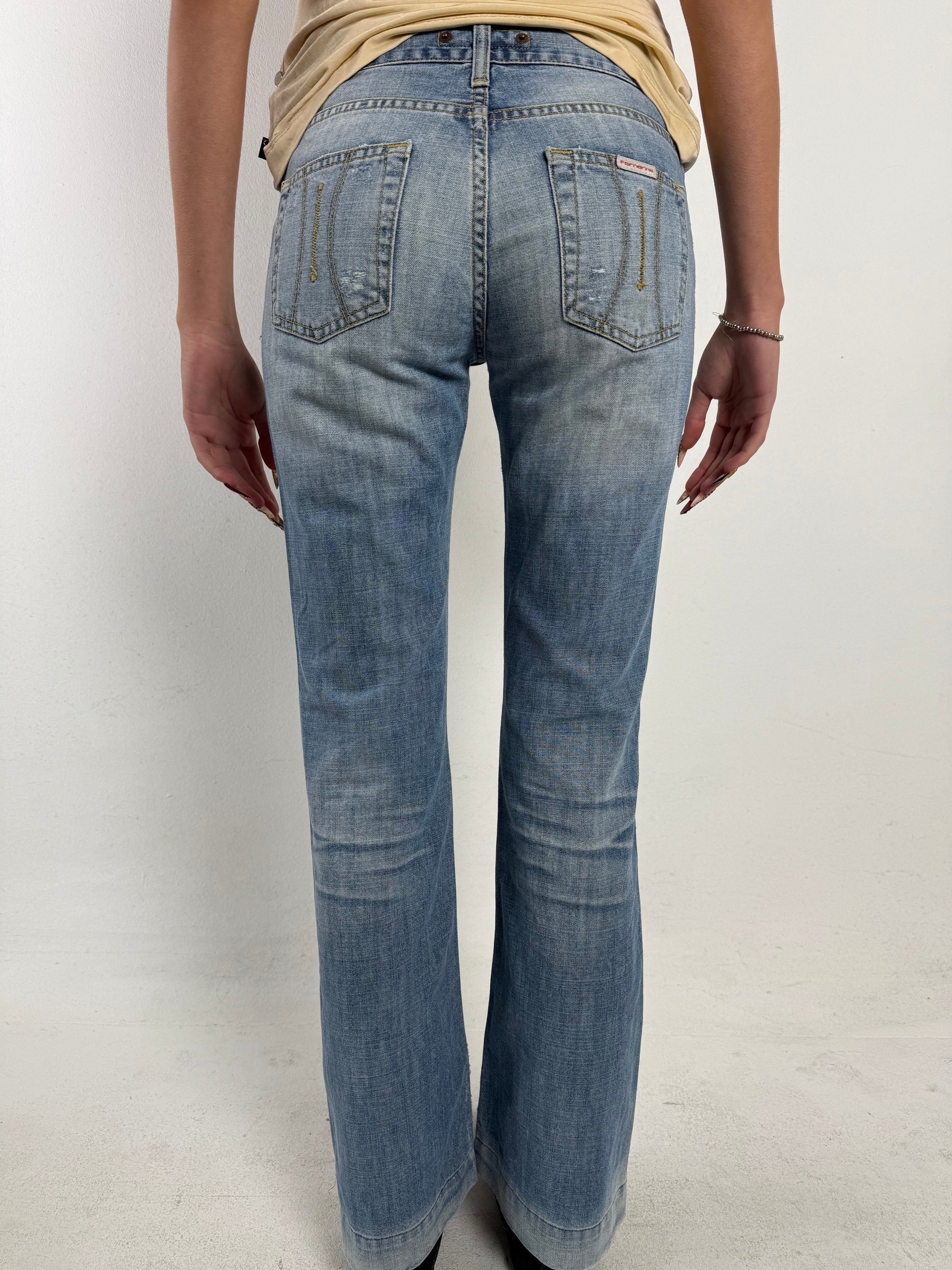 Vintage Fornarina Low Waist Bootcut Jeans S/M