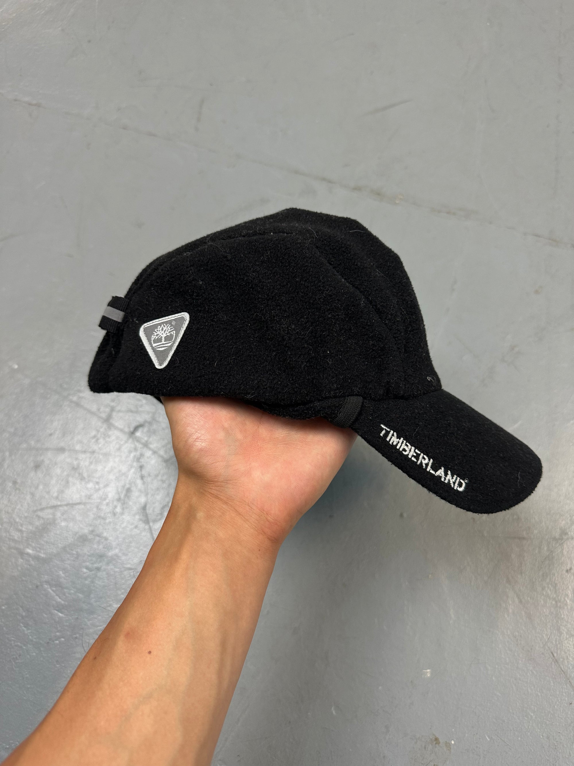 Vintage Black Timberland Cap