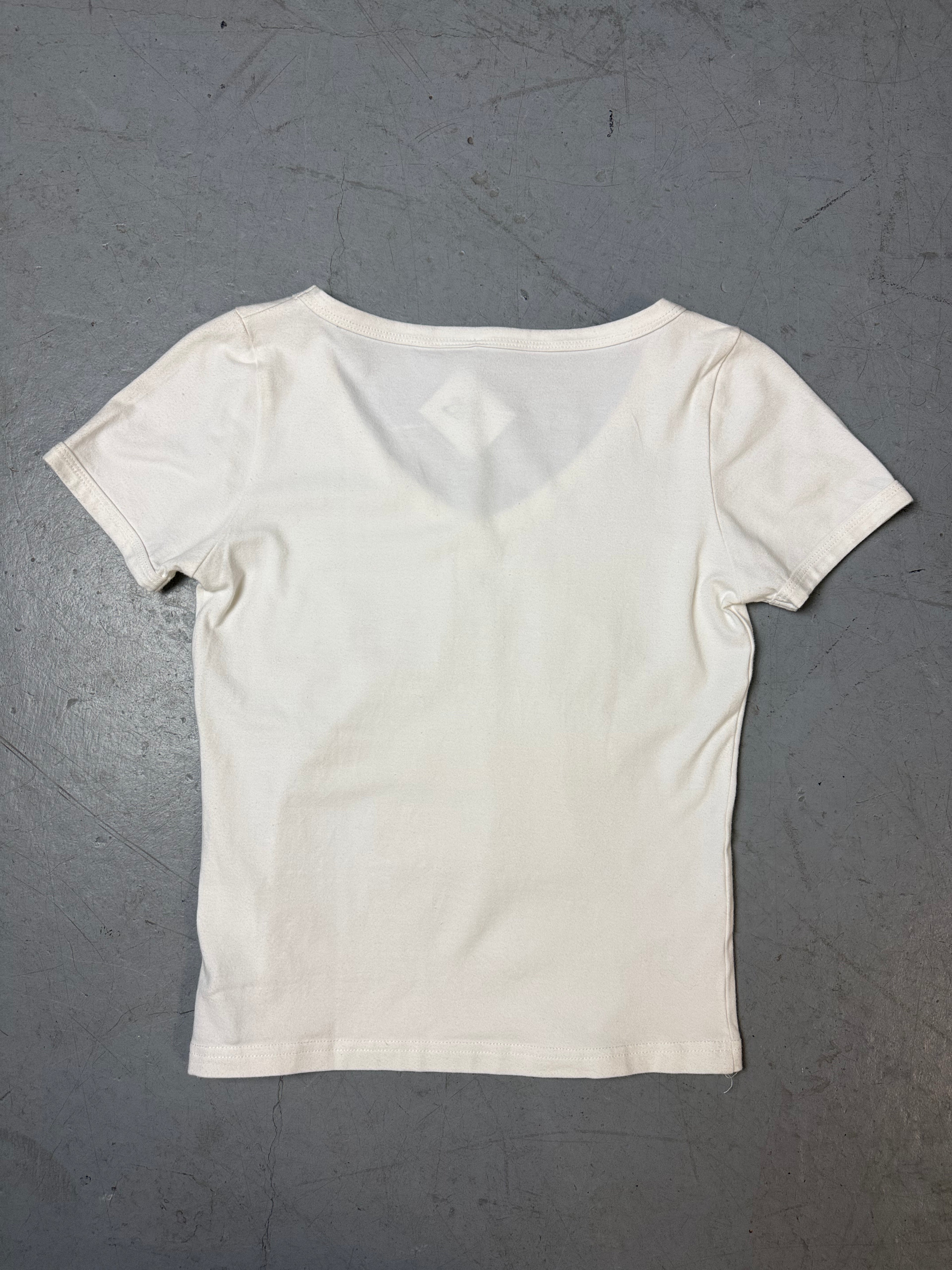 Produktbild von Vintage Rhinestone Cowgirl T-Shirt M von hinten