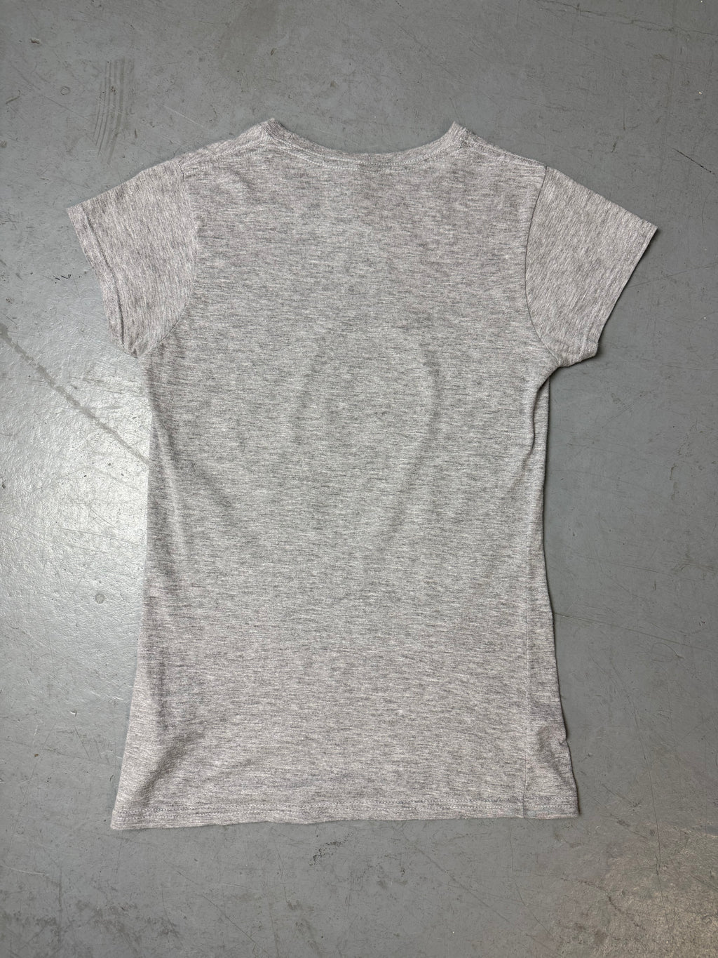 Produktbild von Vintage Berlin College T-Shirt S von hinten auf grauem Boden