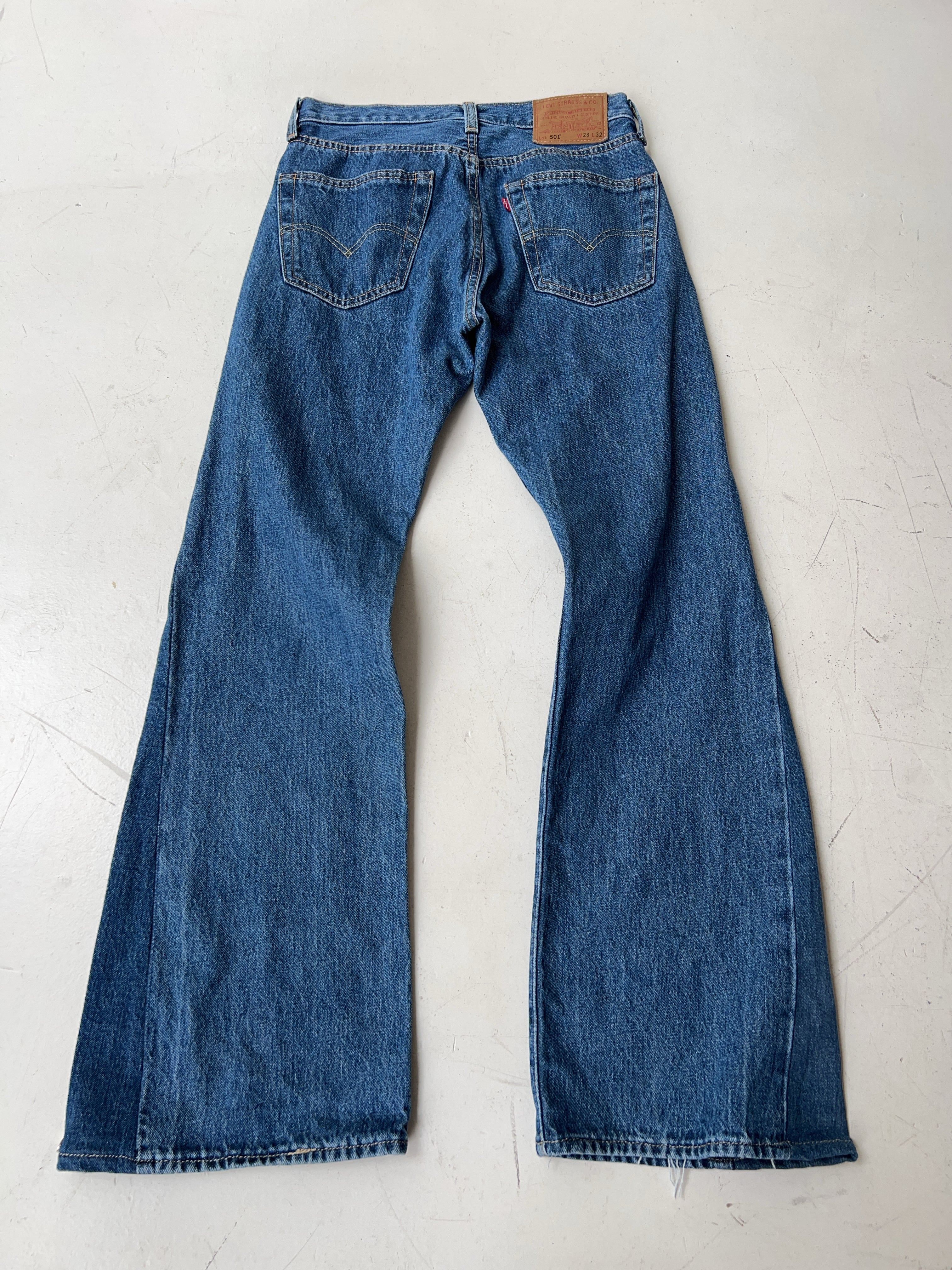 Vintage Levi's 501 Reworked Bootcut Jeans (M)