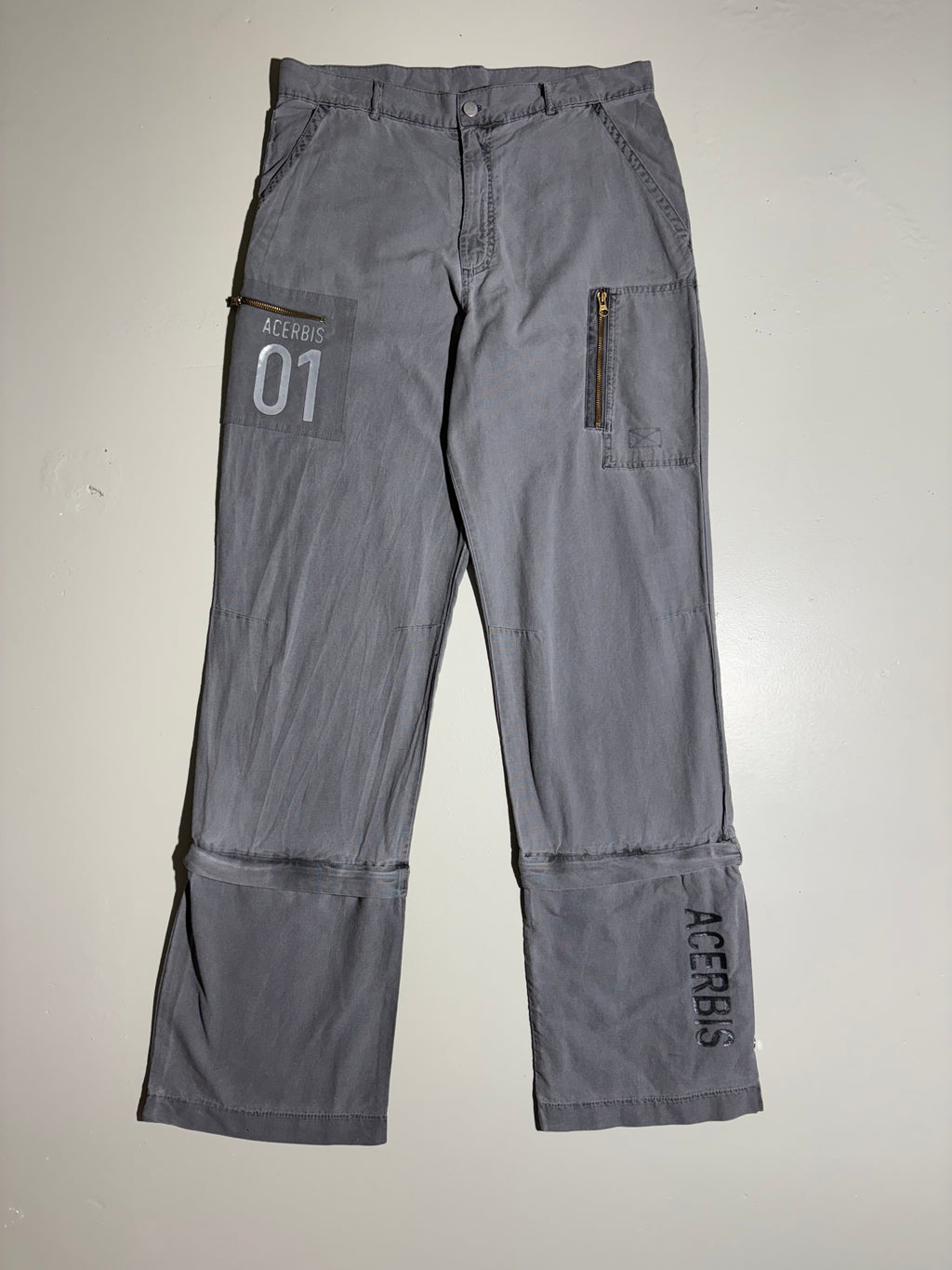 Vintage Grey Cargo Pants S/M