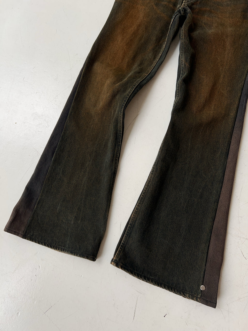 Vintage GAS Brown Flared Jeans (M)