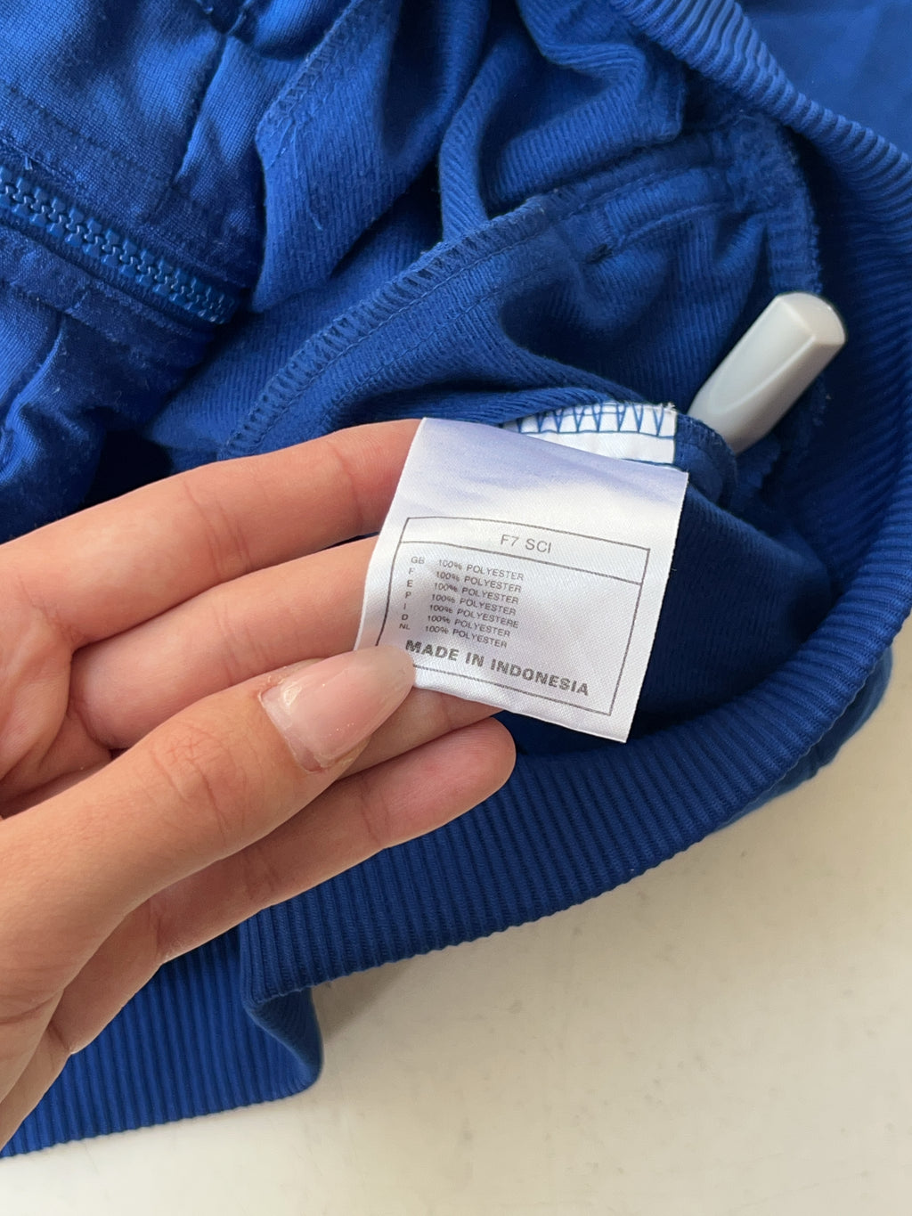Vintage Nike Blue Track Jacke (L)