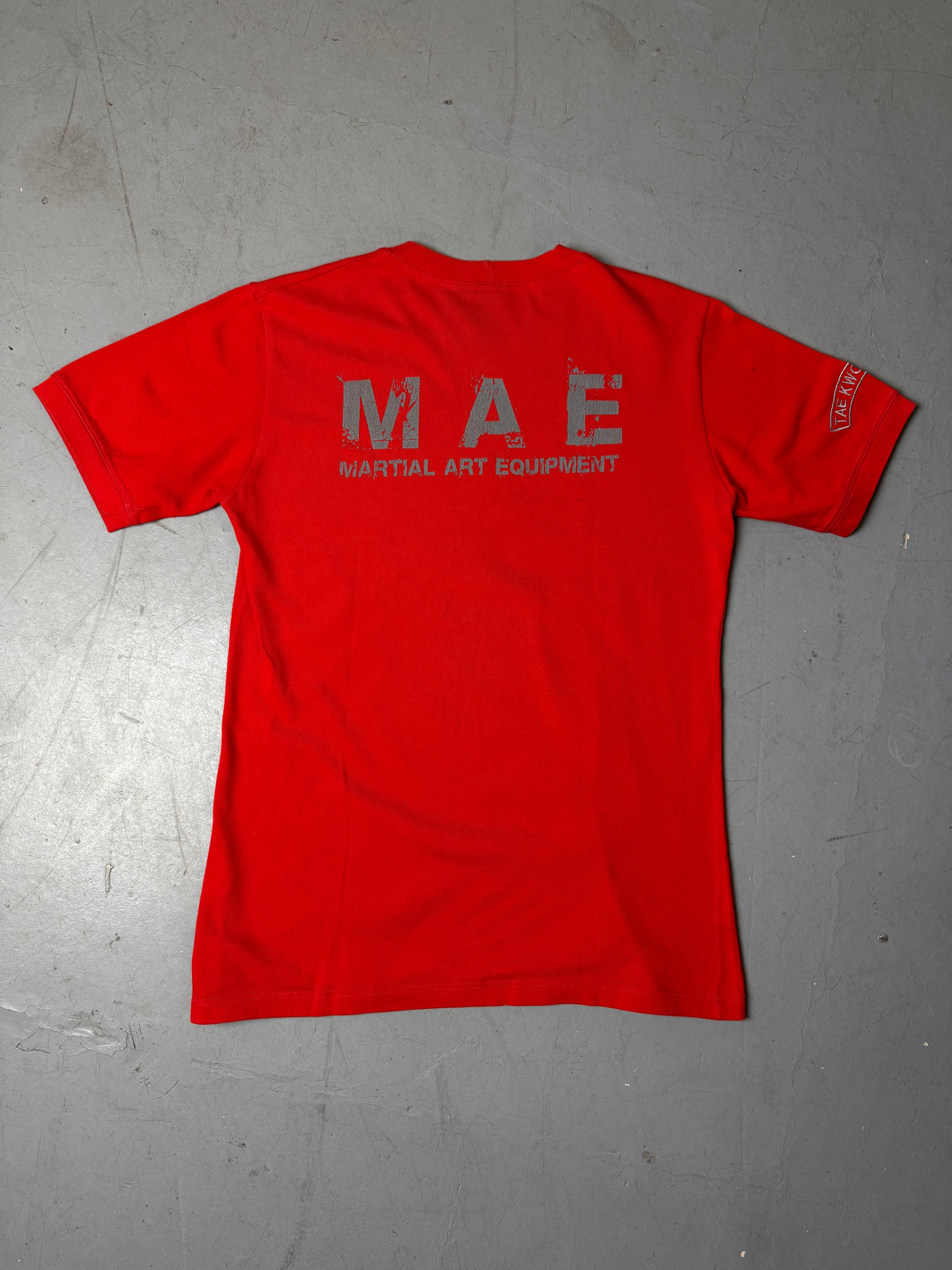 Vintage Red Taekwondo T-Shirt L