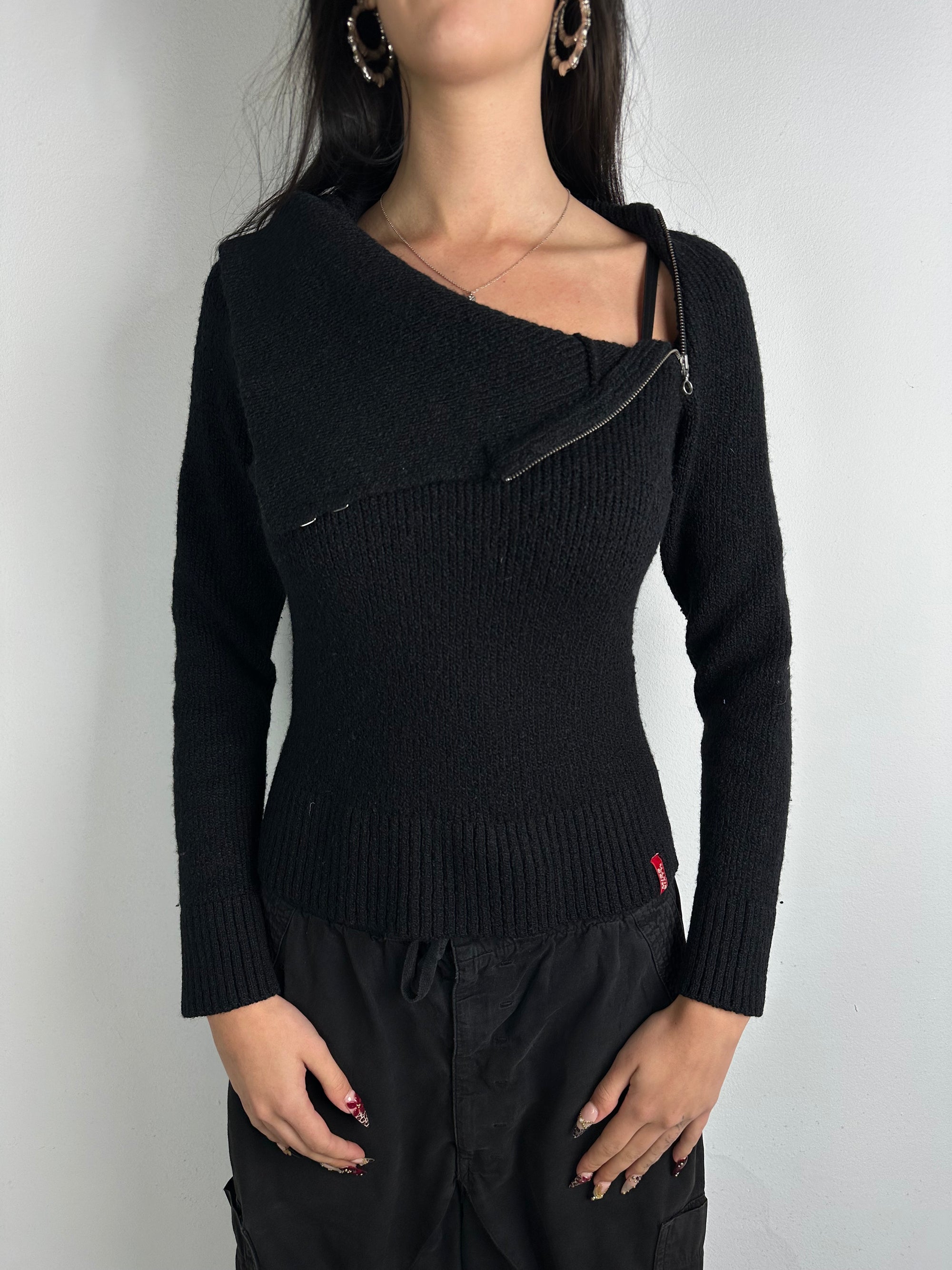 Vintage Miss Sixty Black Sweater S