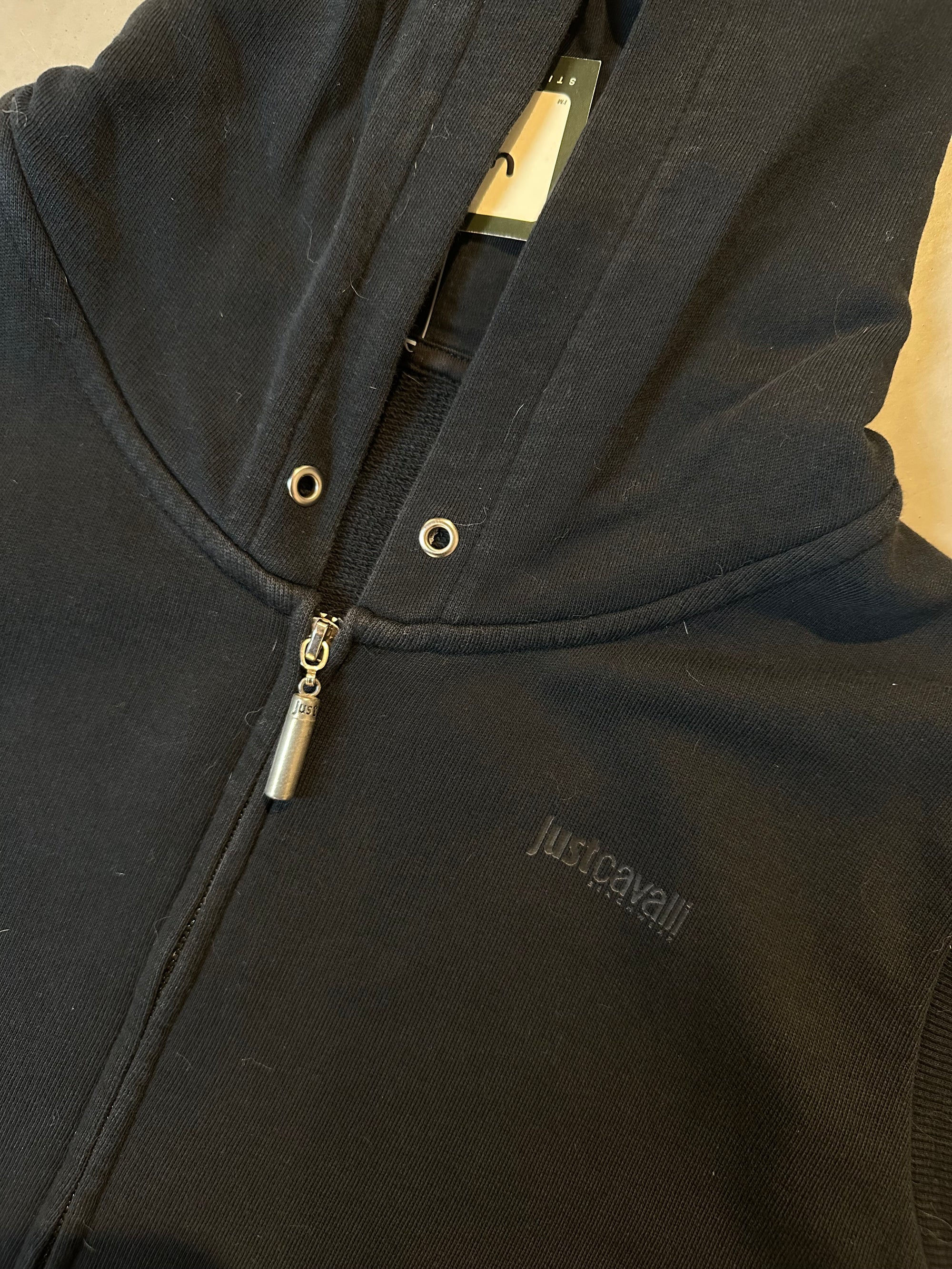 Vintage Sleevless Cavalli Hood-Zip S