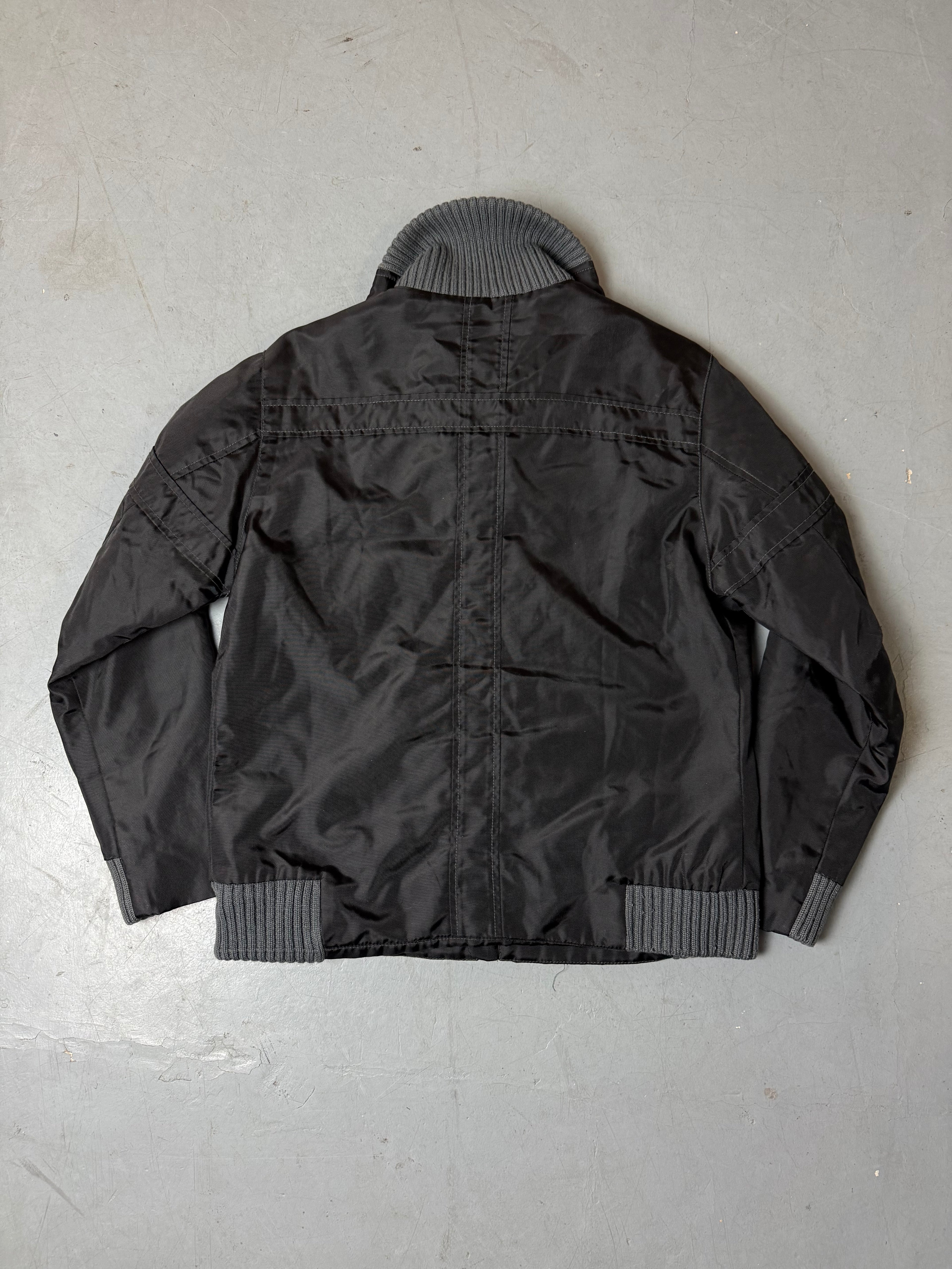 Vintage Energie Black Outerwear Jacket L