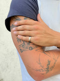 Vintage 925 Silber Twisted Ring