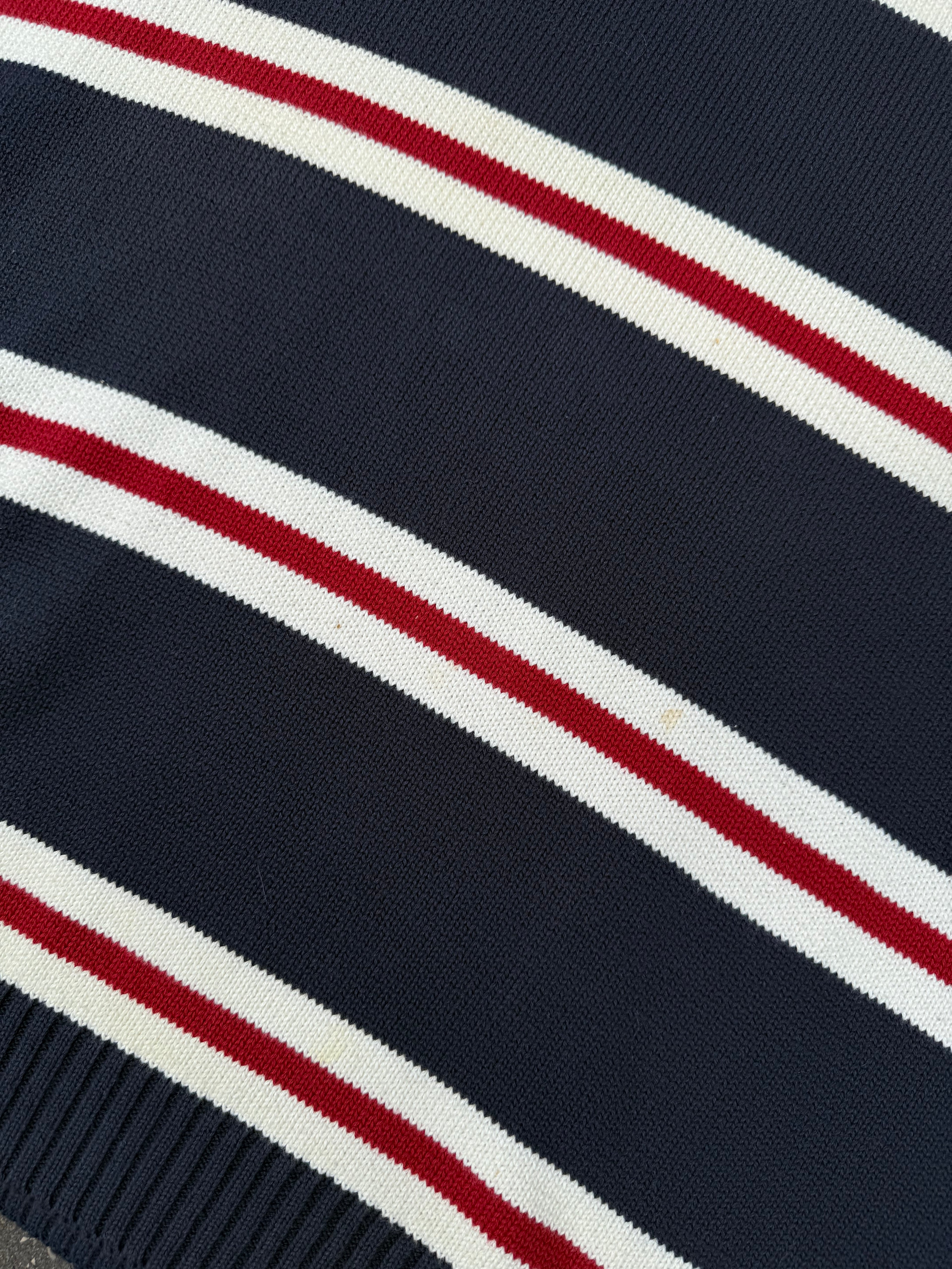 Vintage Tommy Hilfiger Striped Knit Sweater XL