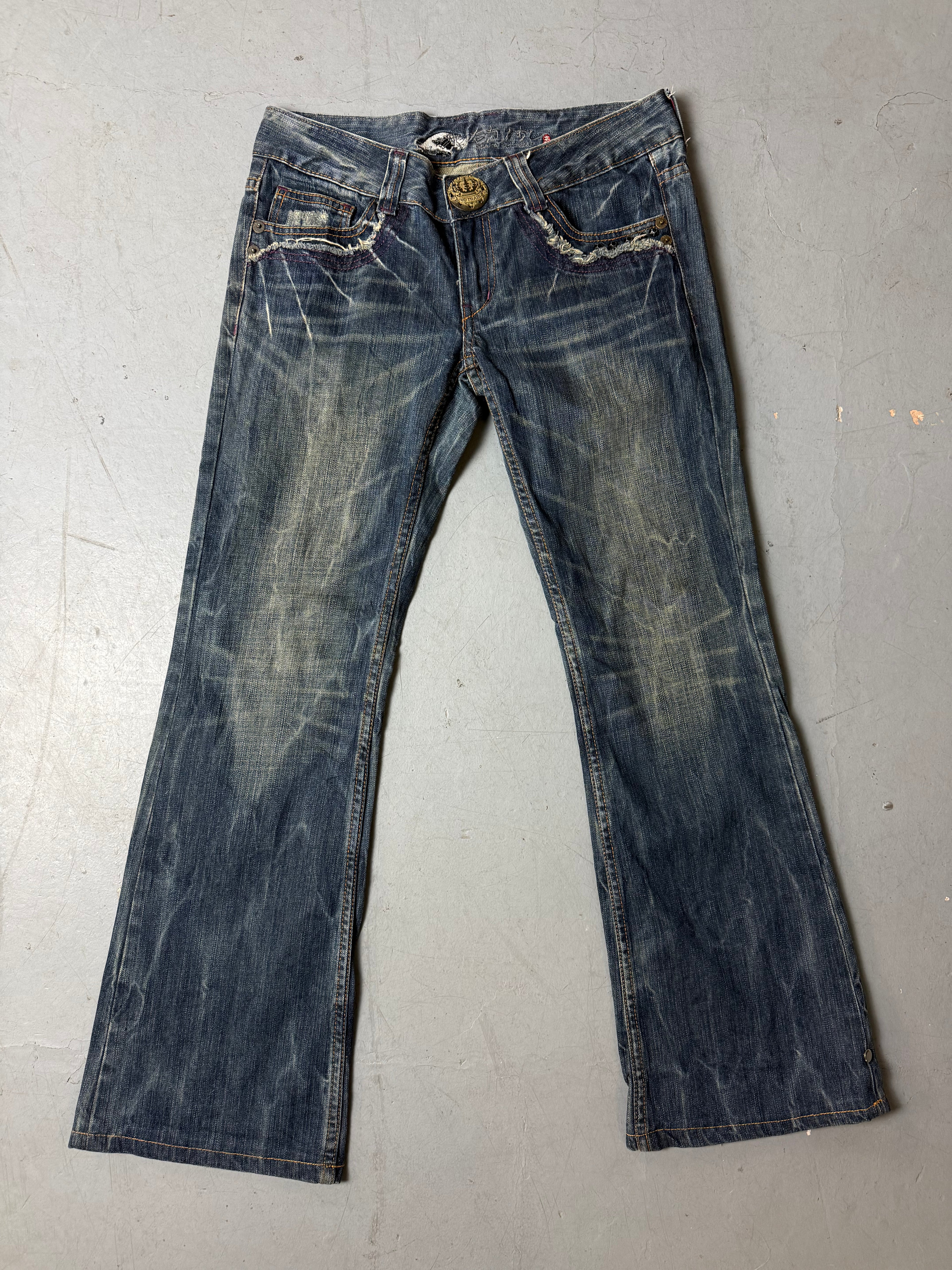 Produktbild von Vintage Big Train Japanese Bootcut Denim M von vorne