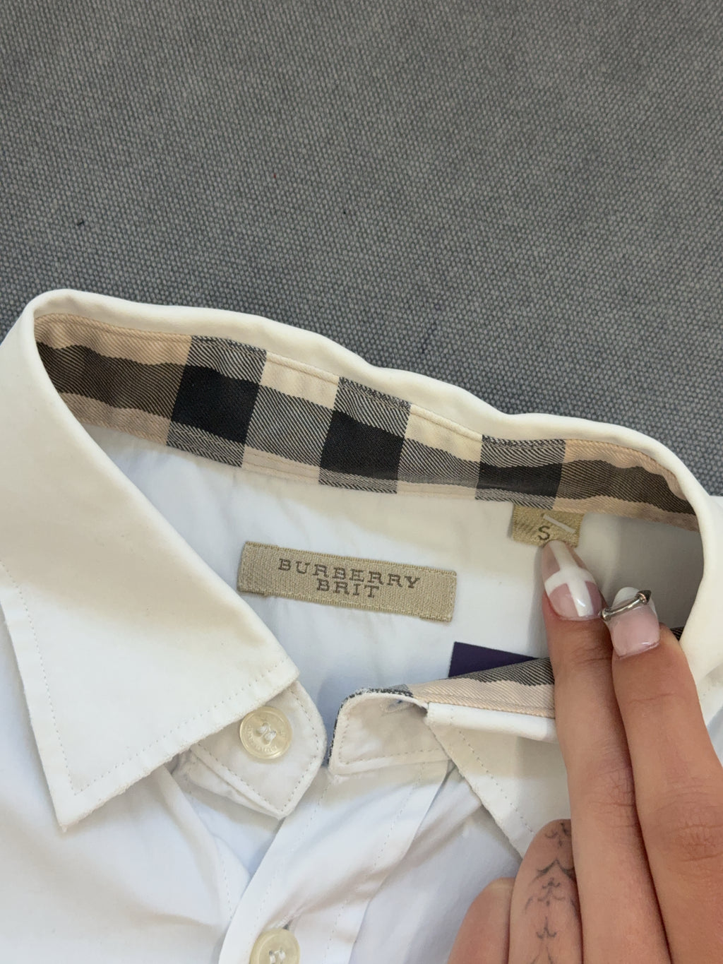 Vintage Burberry Brit Hemden (S)