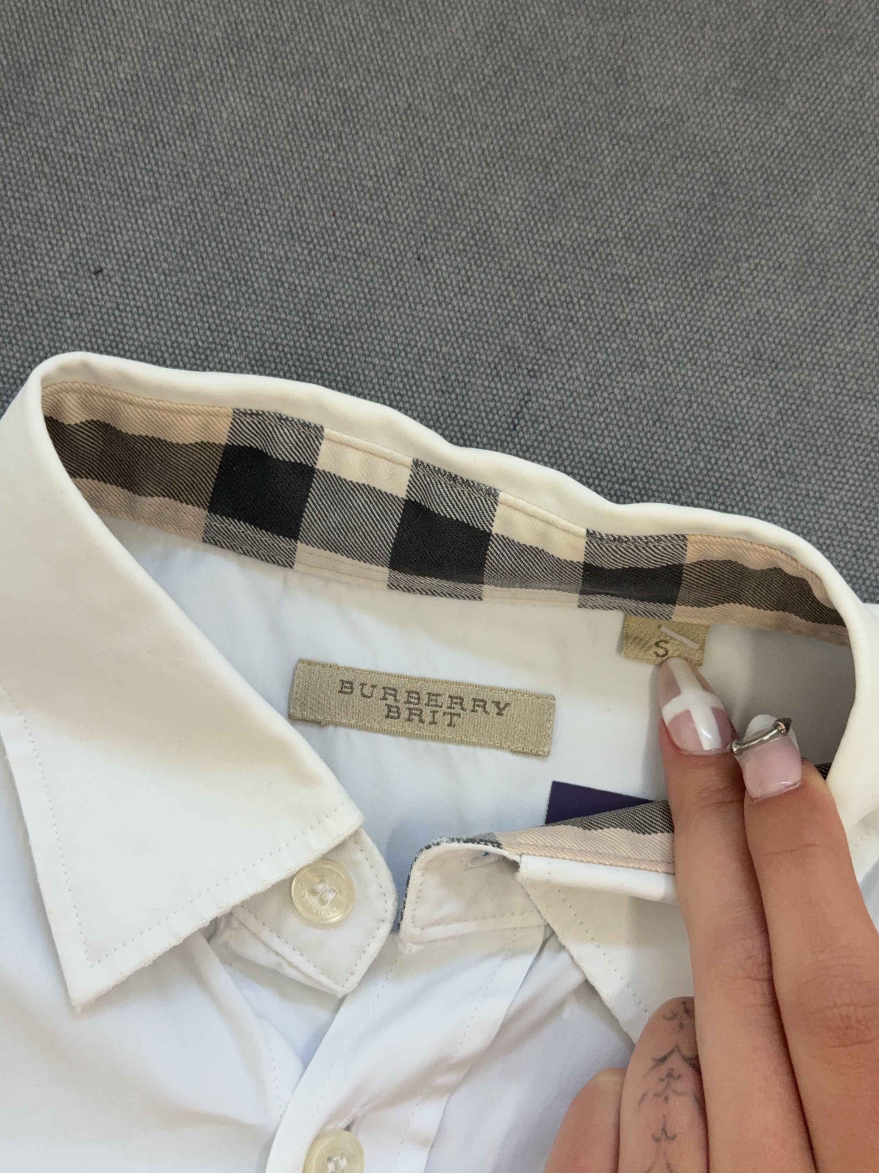 Vintage Burberry Brit Hemden (S)