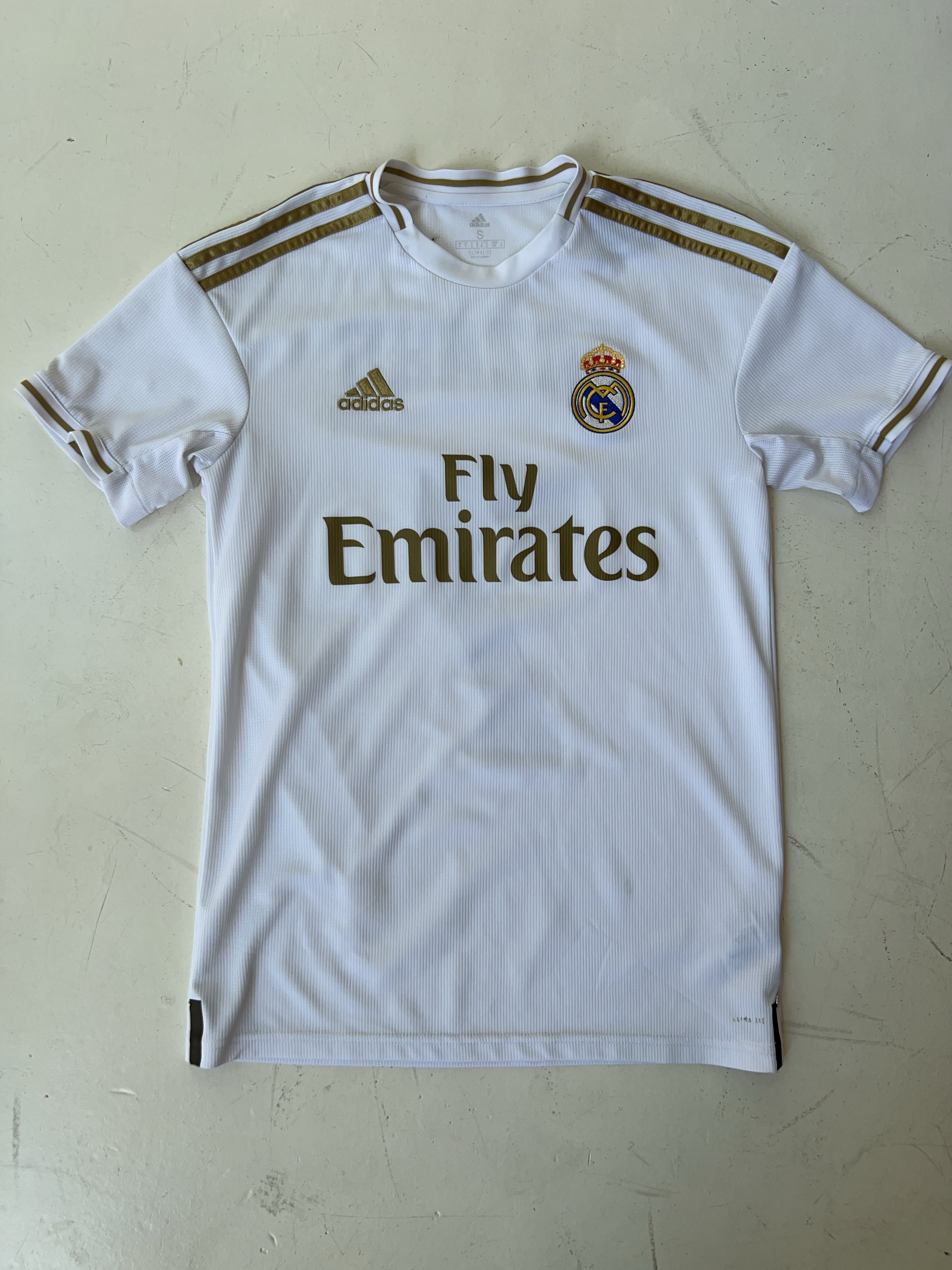 Vintage Adidas Real Madrid 2019/20 Hazard Home Jersey (S)