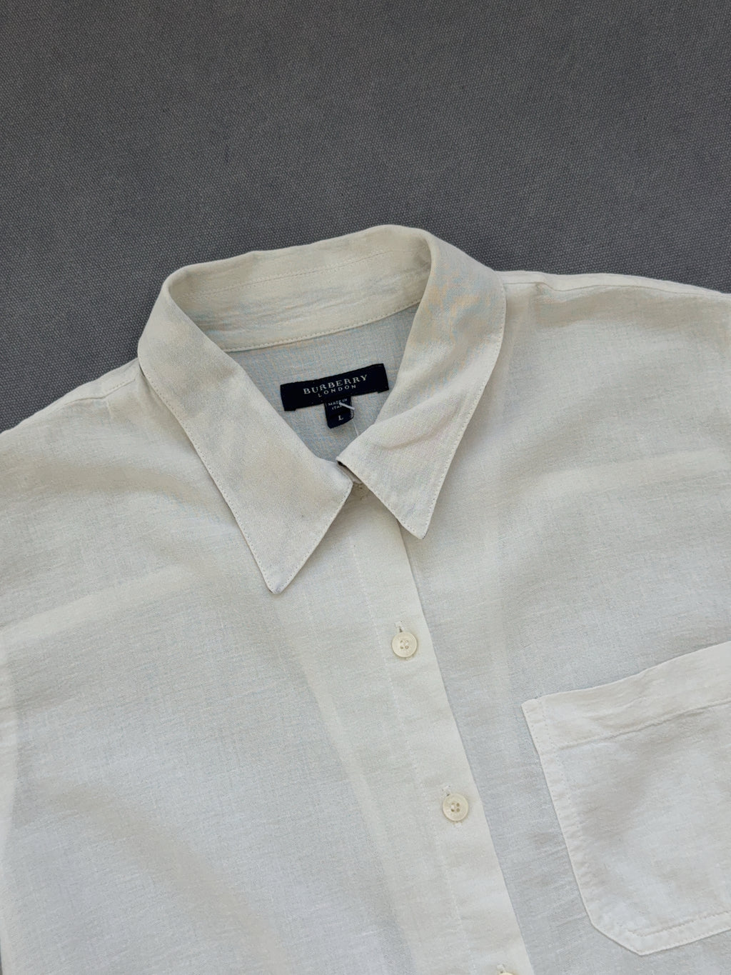 Vintage Burberry London Hemd (L)