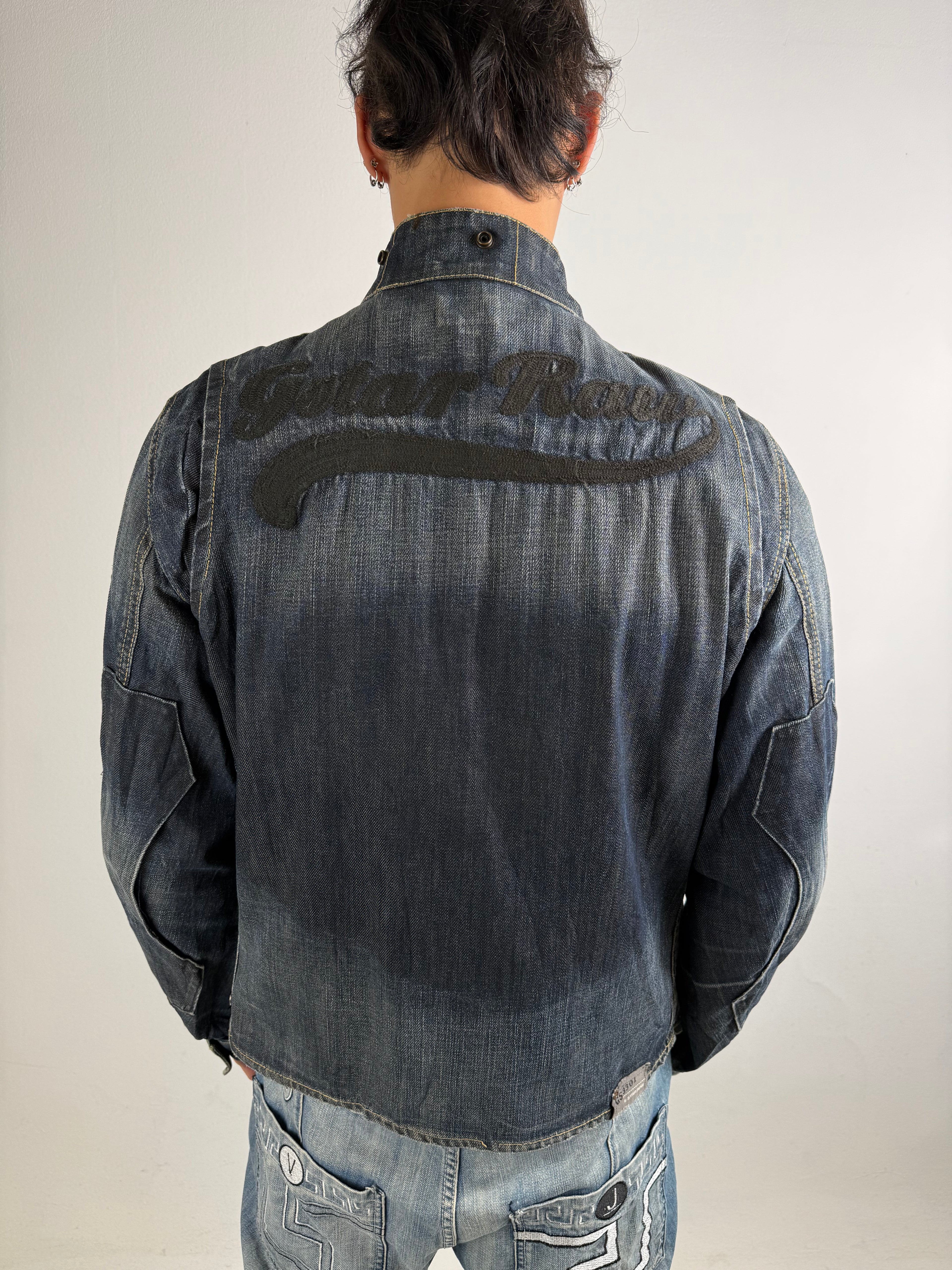Vintage G-Star Raw Dark Denim Jacket L
