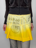 Ein gelber Mini skirt von Guru vintage Y2K 