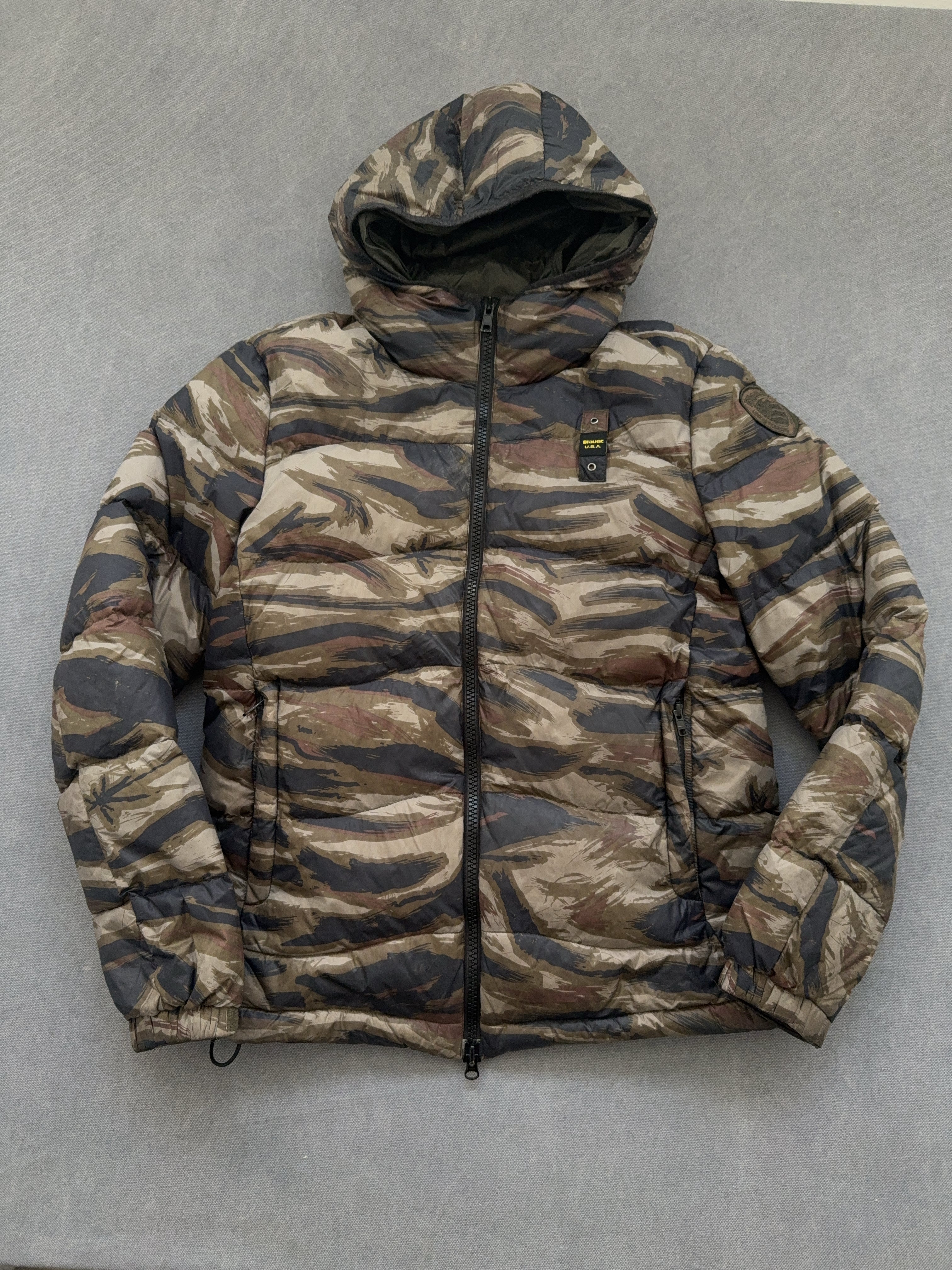 Vintage Blauer Jacke (M)