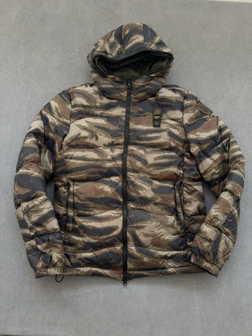 Vintage Blauer Jacke (M)