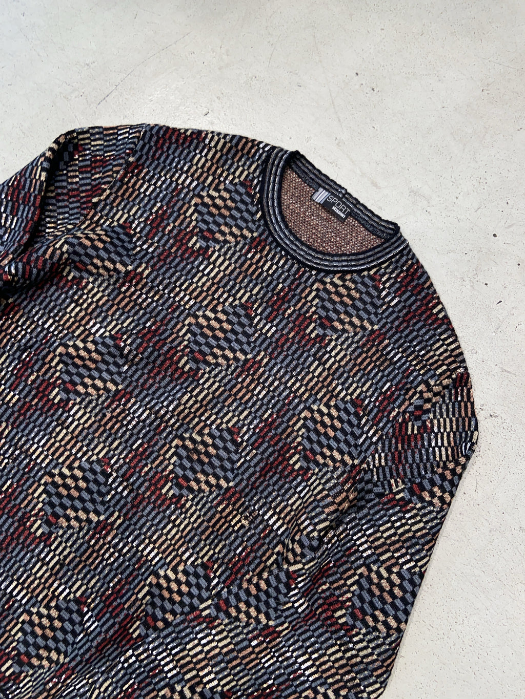 Vintage Sport Mission Knit Sweater (XL)