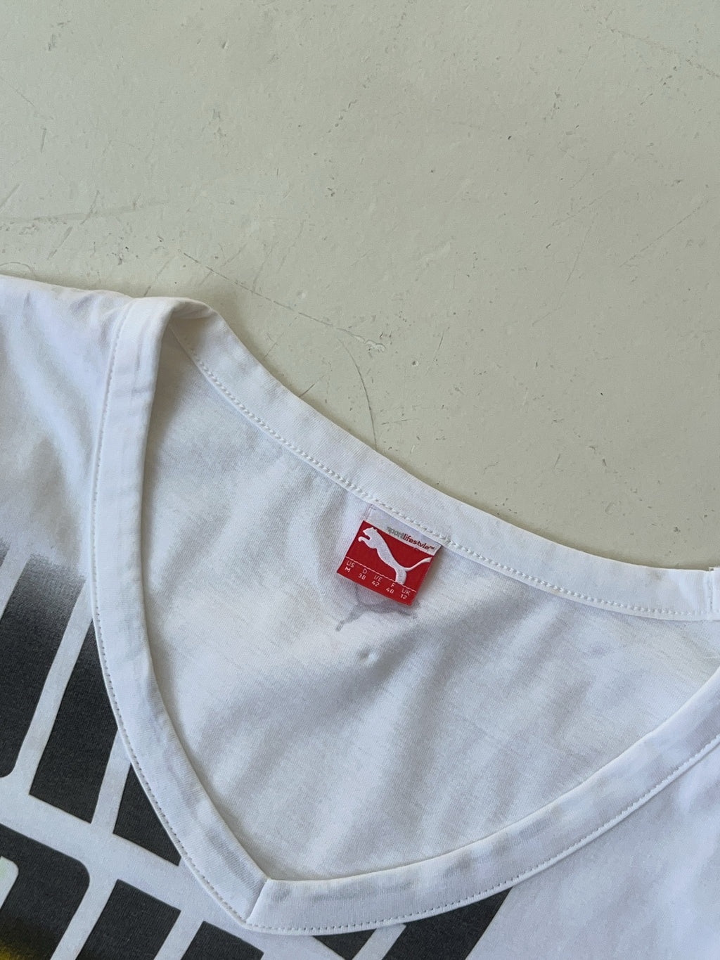 Vintage Puma Graphic T-Shirt (L)