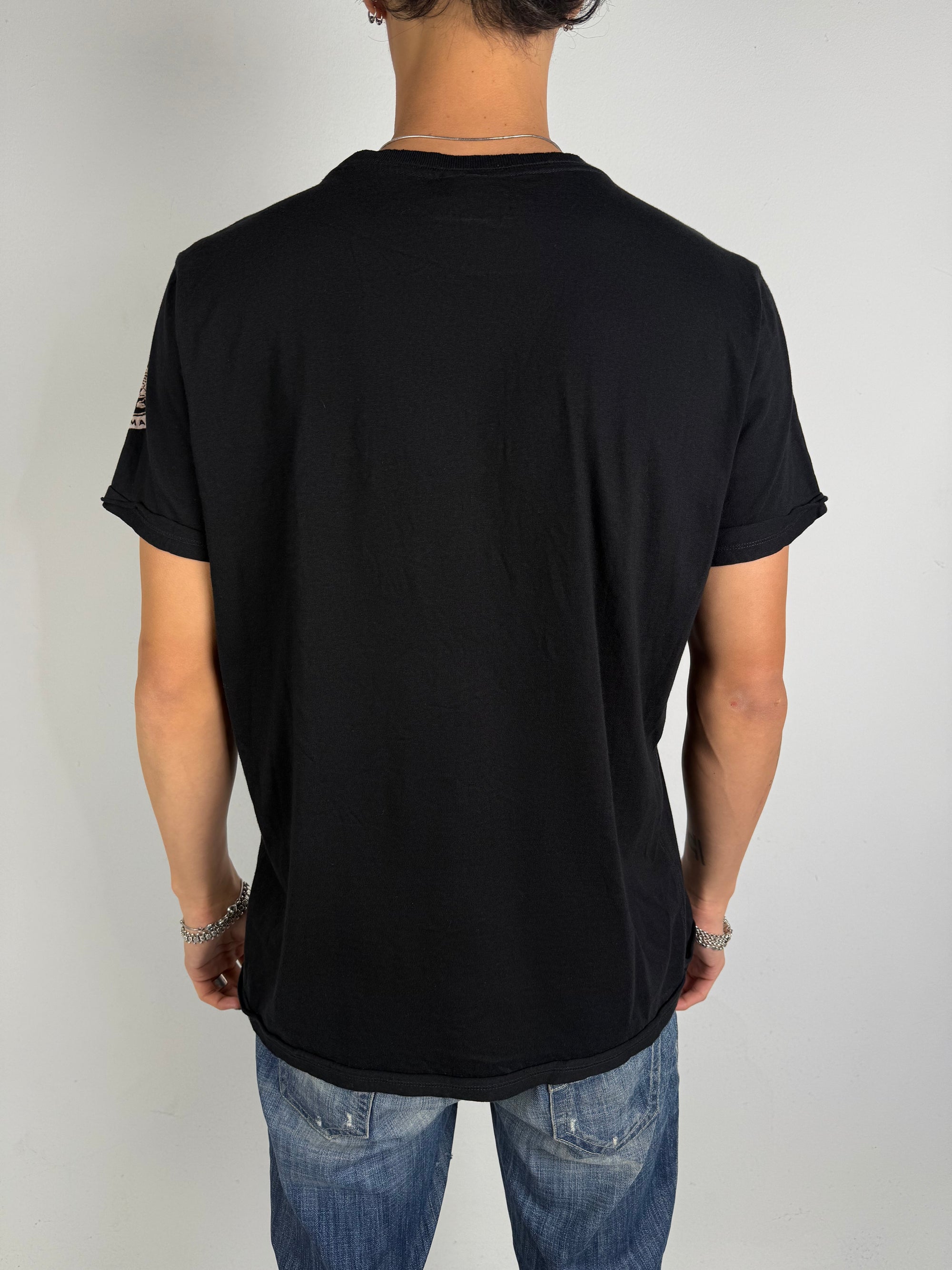 Vintage Scorpion Bay Black Printed T-Shirt M/L