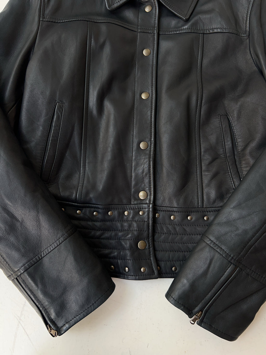 Vintage Cuoi's Group Leder Jacke (L)