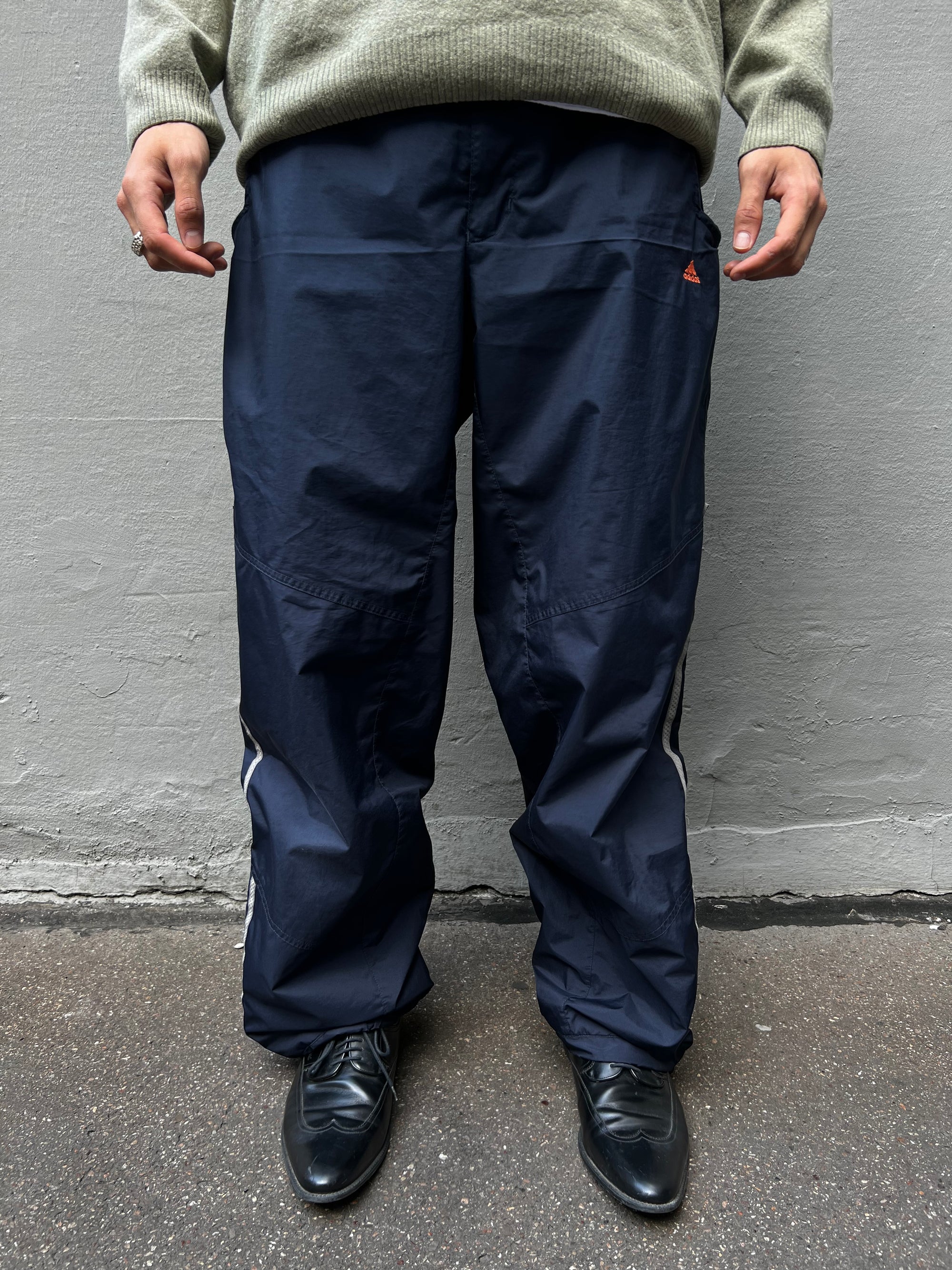 Vintage Blue Adidas Parachute Pants M/L