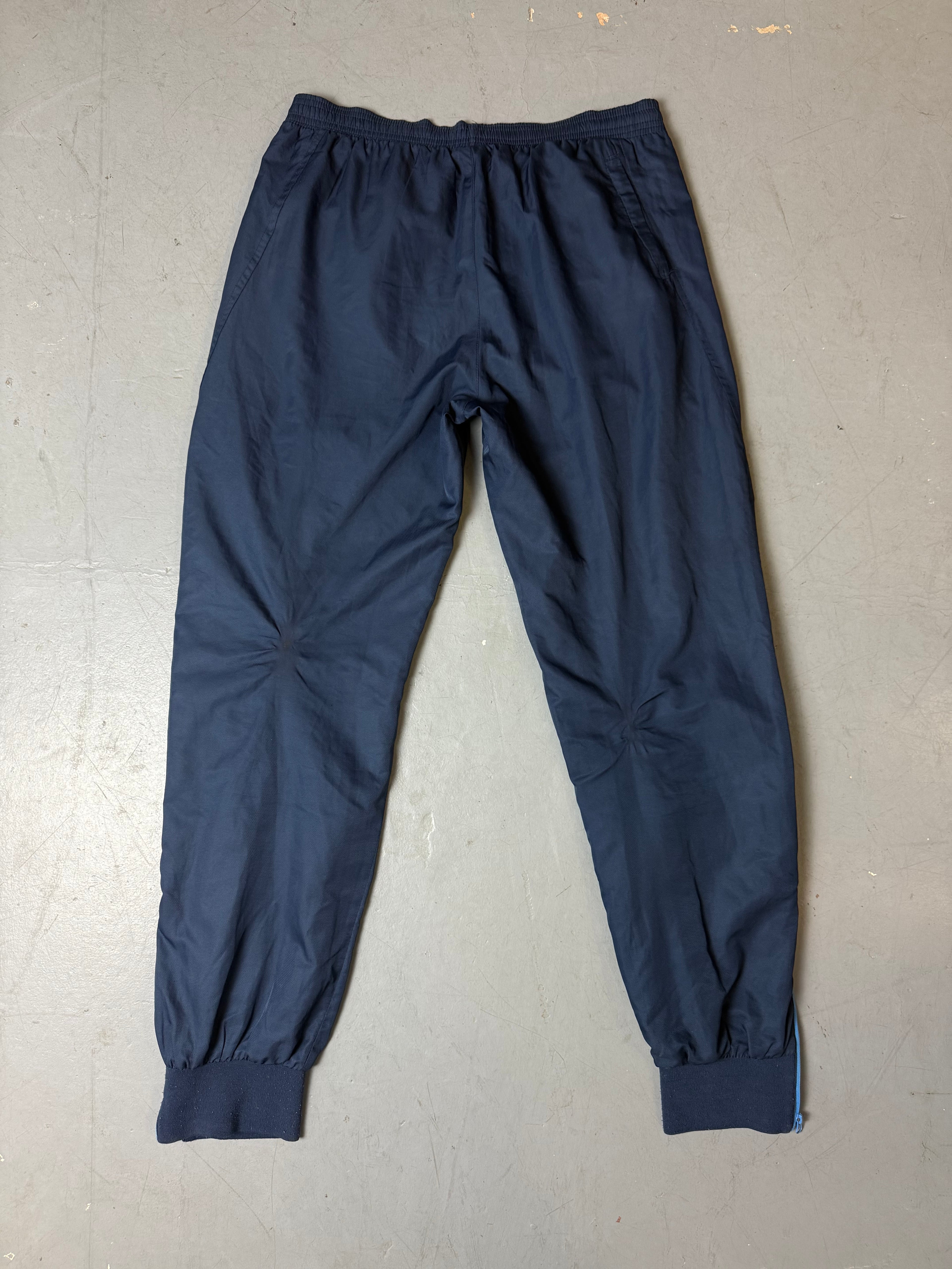 Produkt Bild von Vintage Macron Blue Napoli Track Pants von hinten