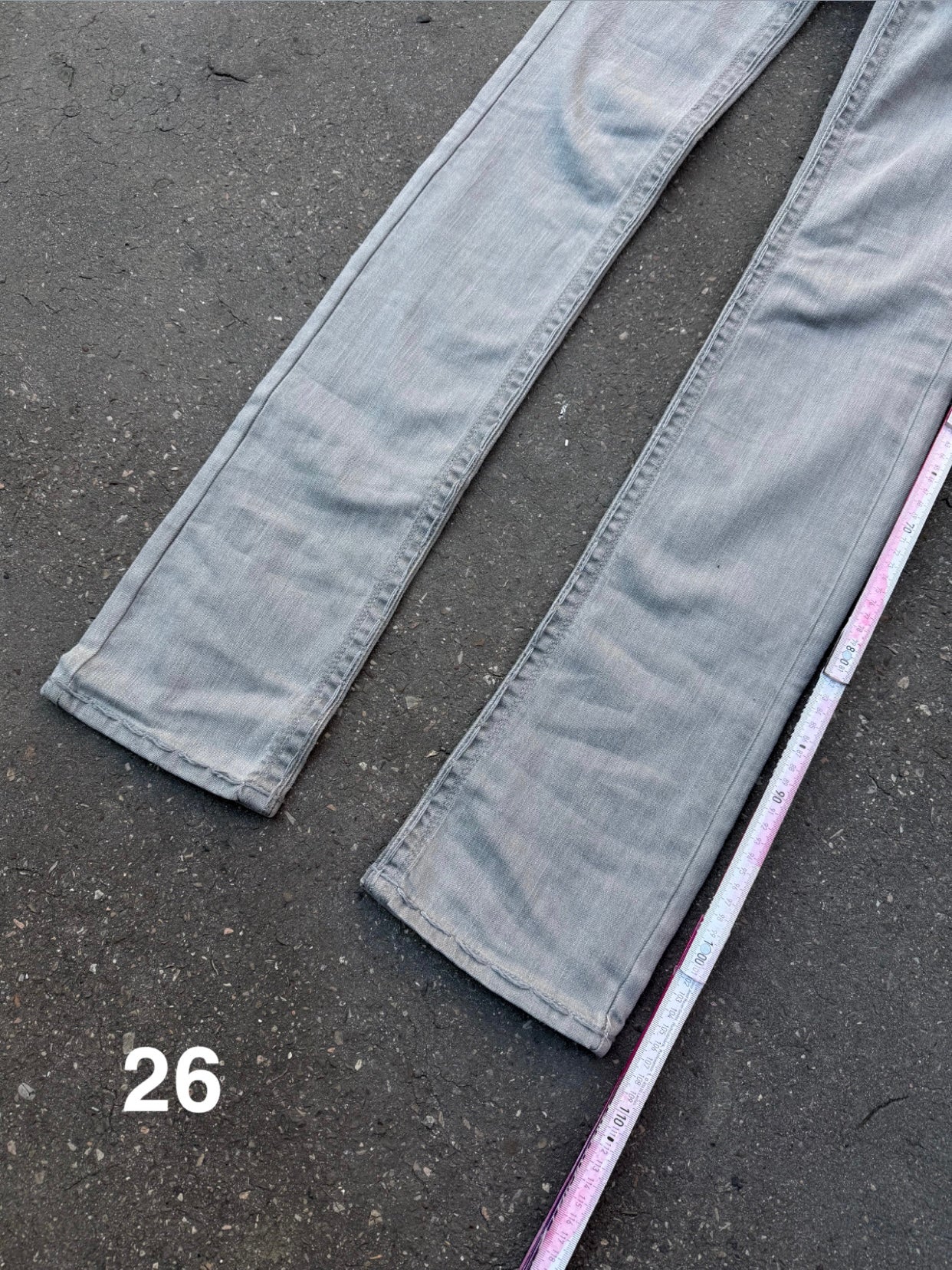Y2K Laguna Beach „Aliso Beach“ Low Waist Denim für Damen. Y2K 2000s Fashion