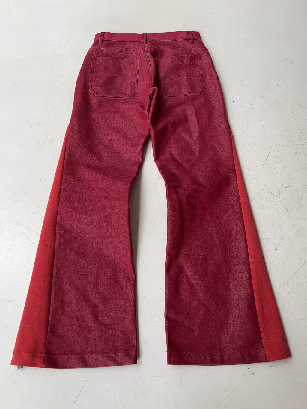 Vintage Gato Negro Reworked Bootcut Jeans (M)