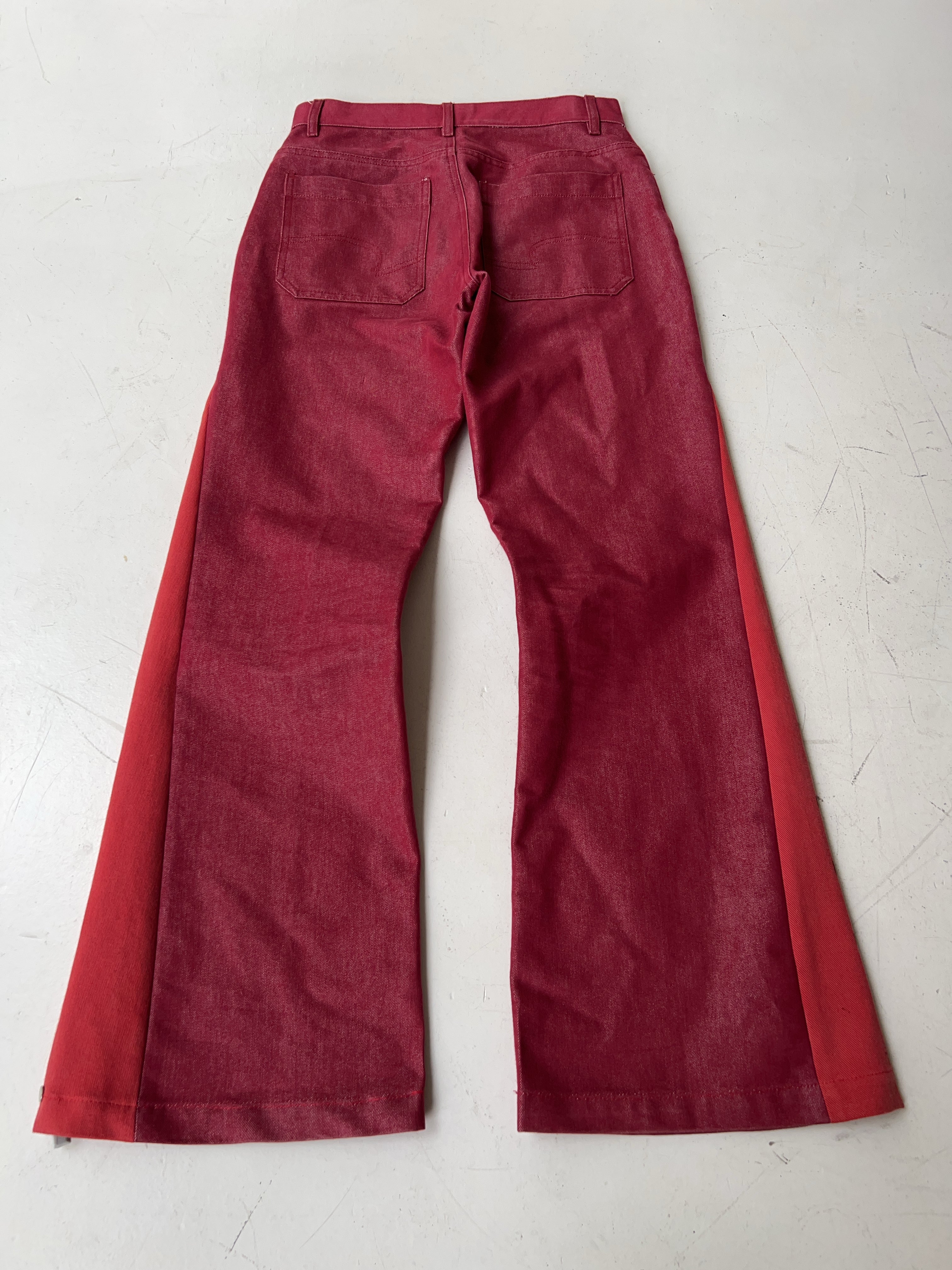 Vintage Gato Negro Reworked Bootcut Jeans (M)