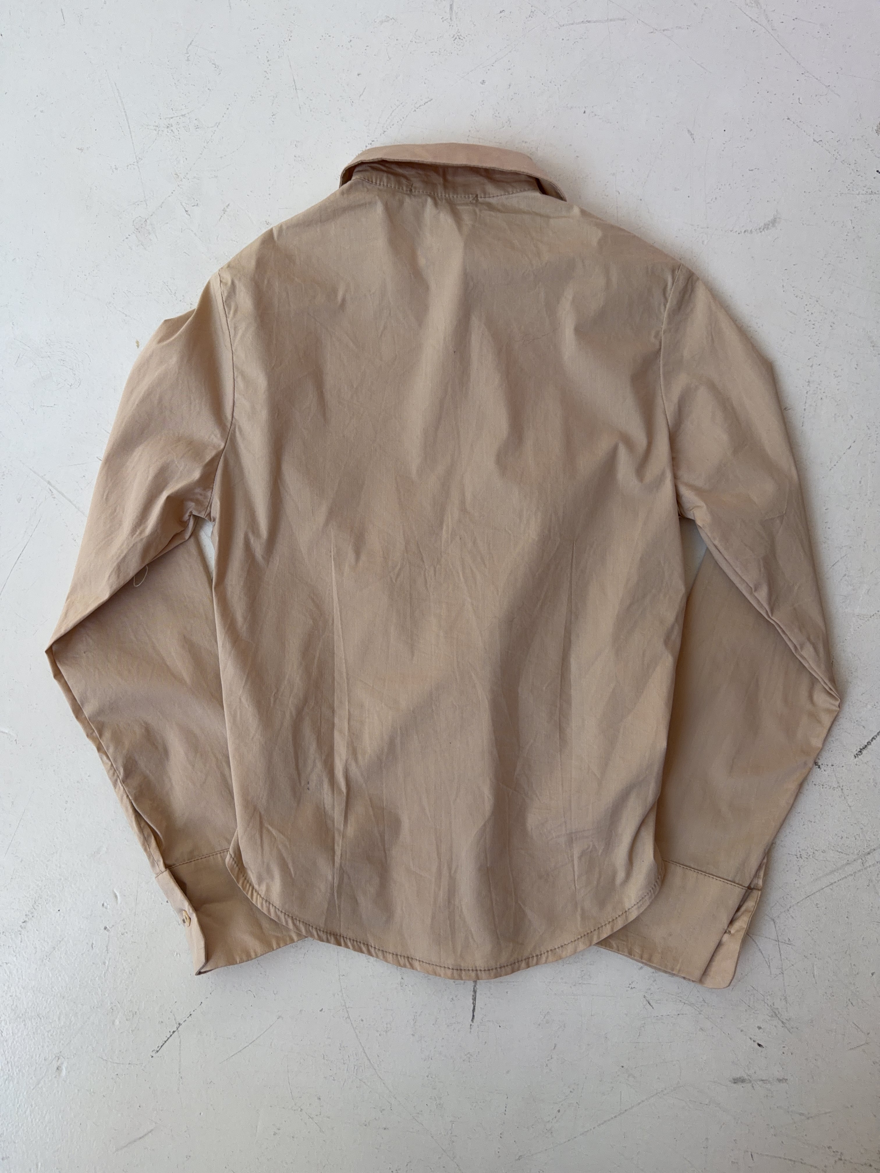 Vintage Beige Shirt (S)