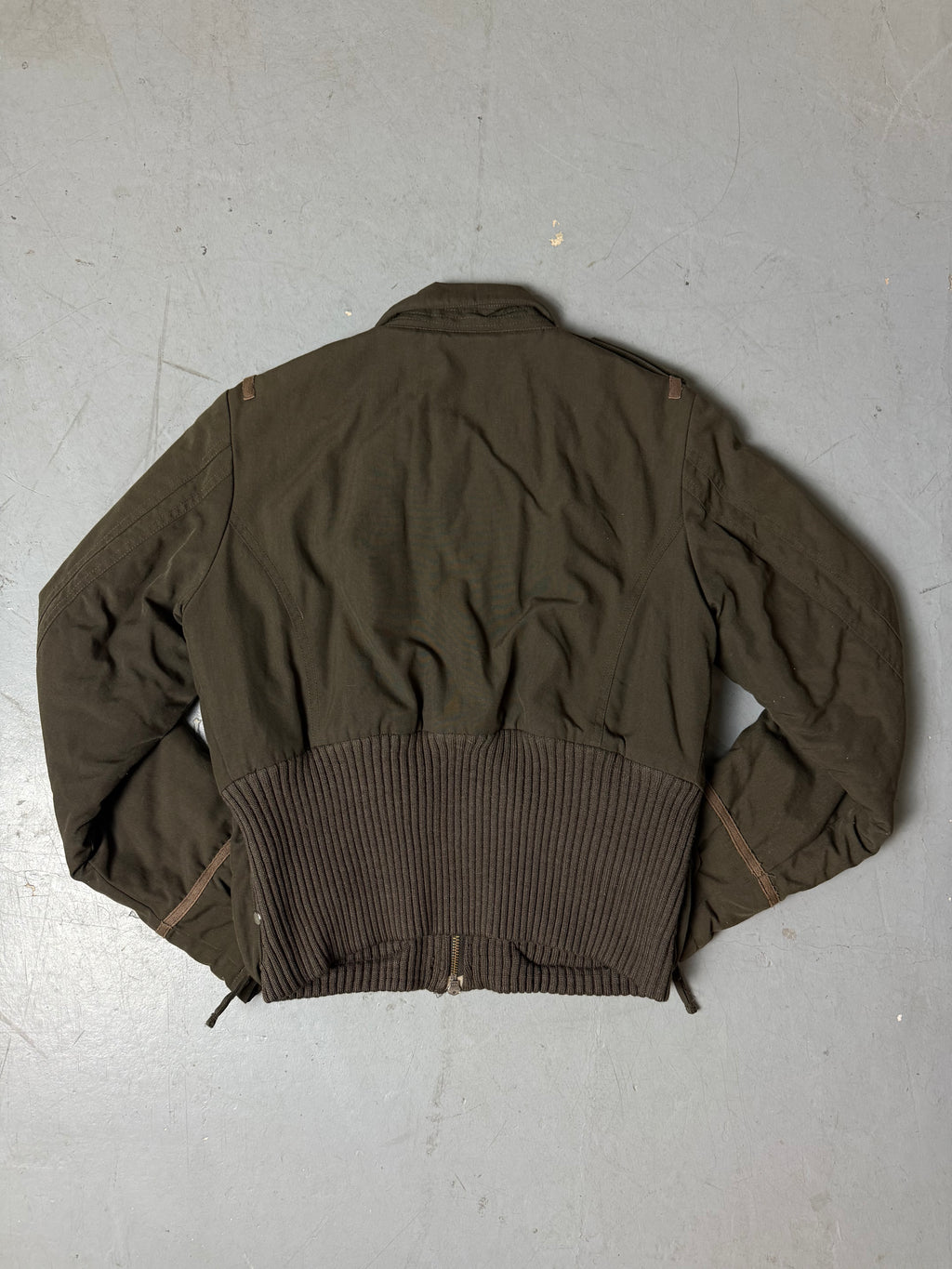 Vintage Wool Rich Brown Winter Jacket M