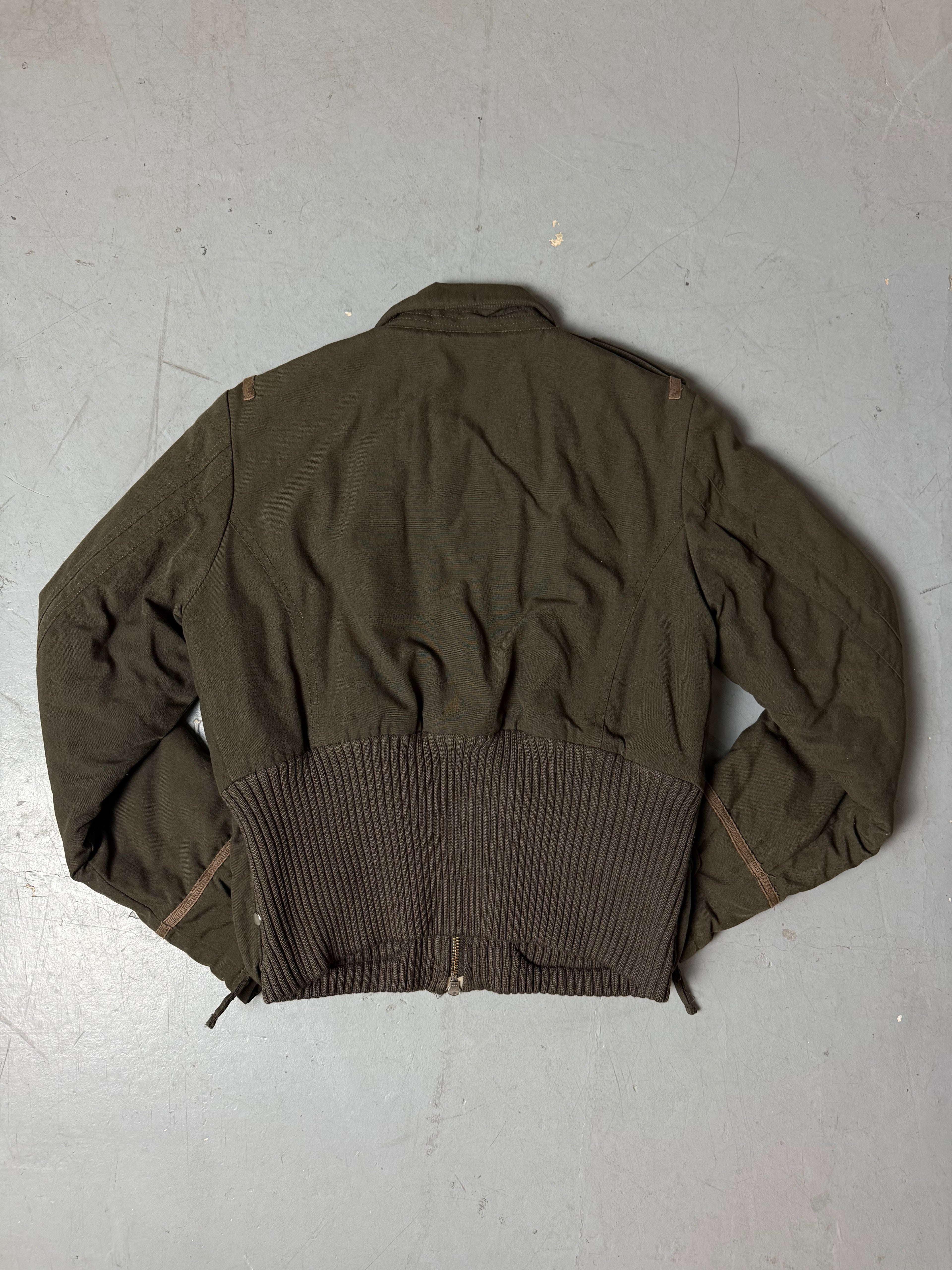 Vintage Wool Rich Brown Winter Jacket M