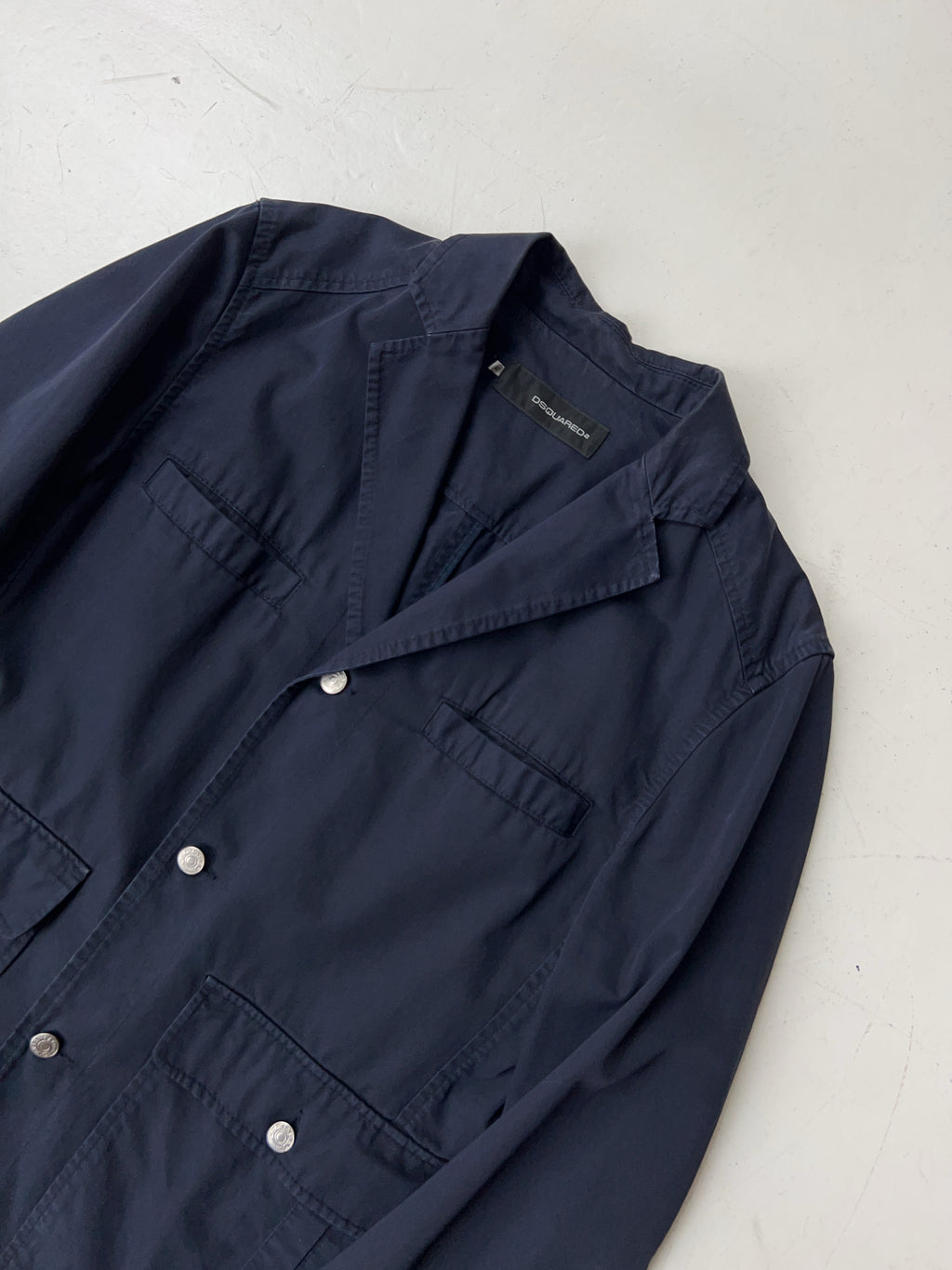 Vintage Dsquared2 Dark Blue Blazer (L)