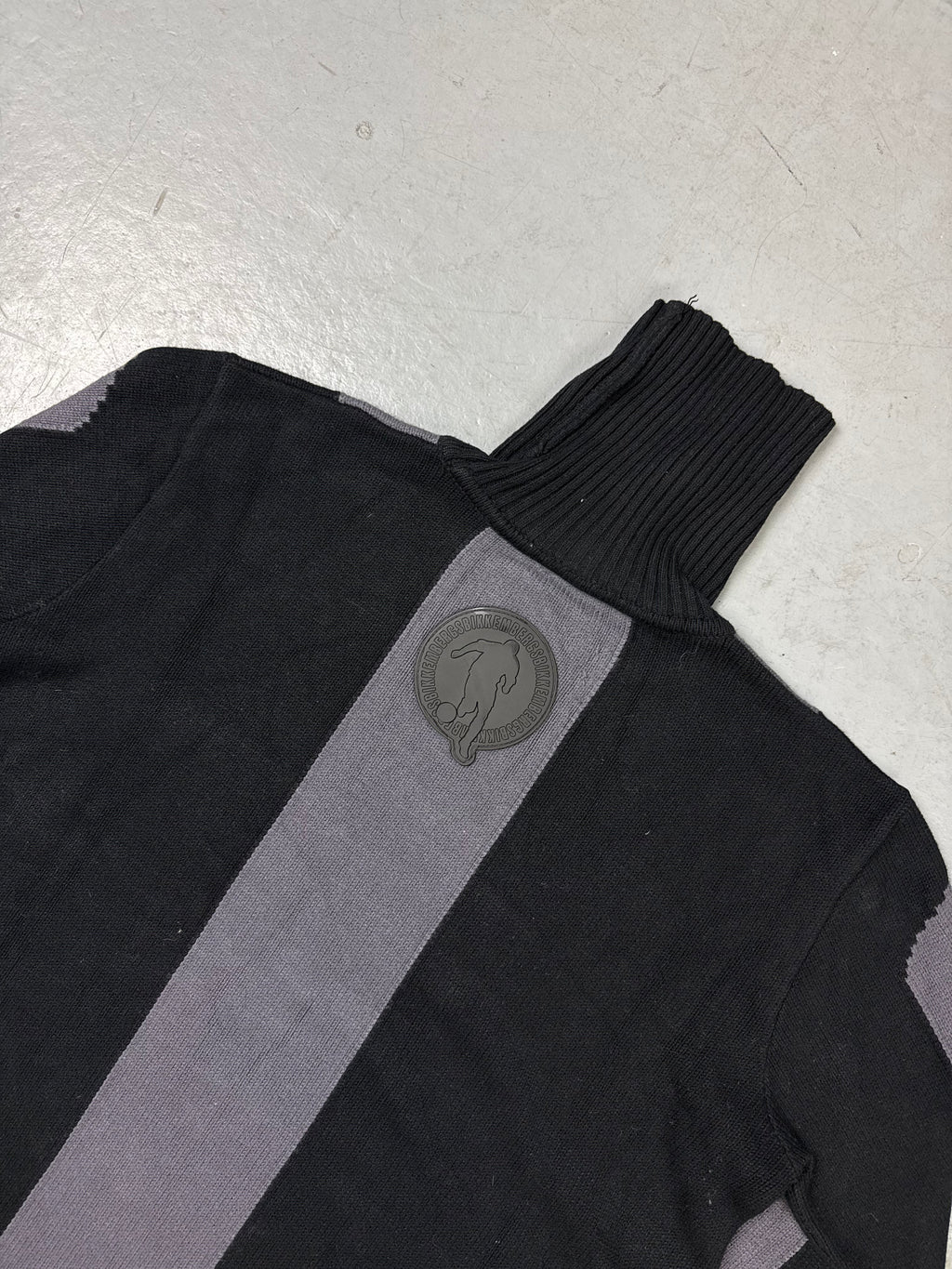 Vintage Dirk Bikkembergs Striped Turtleneck Sweater M