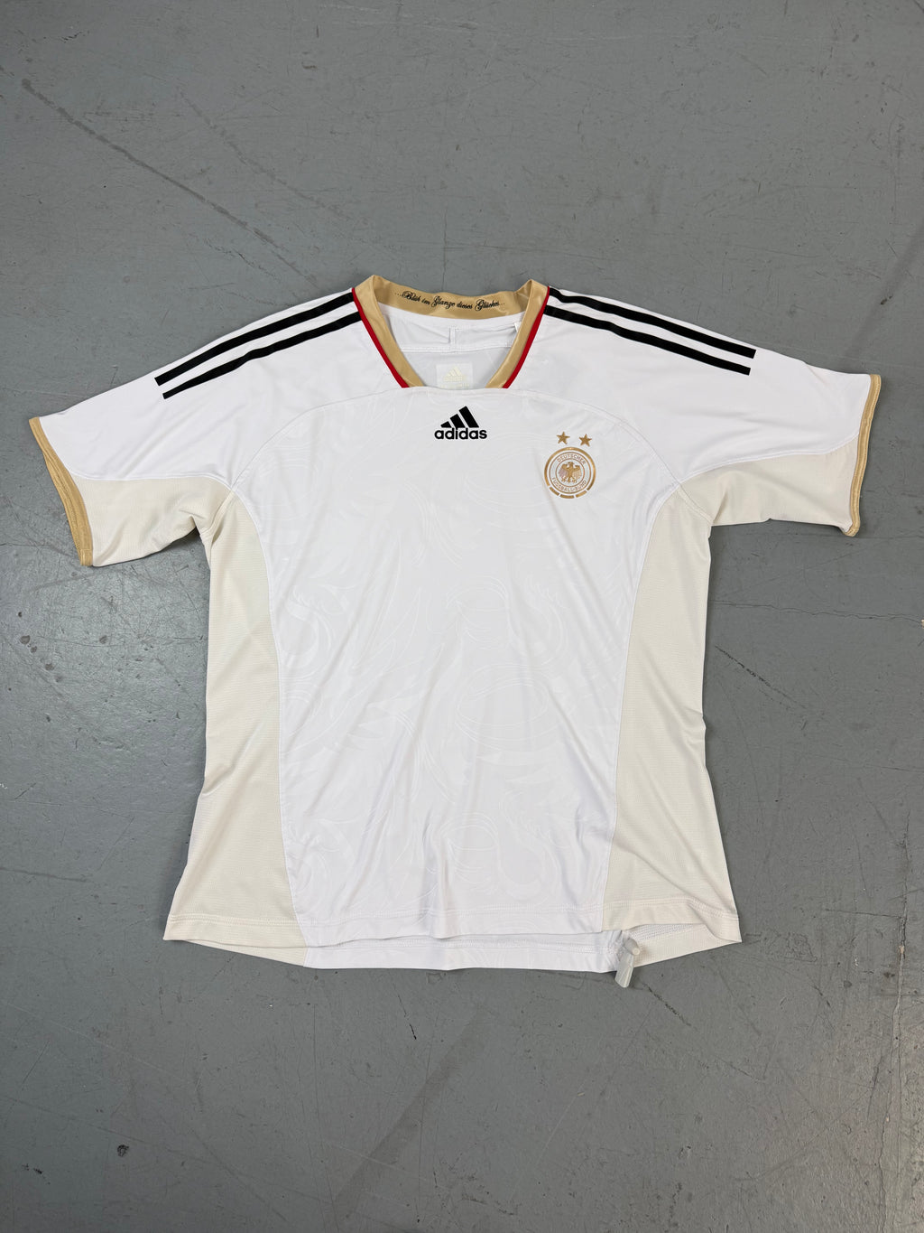 Vintage Adidas Germany 11/12 Women’s Home Jersey für Damen. Secondhand Y2K 2000s Fashion